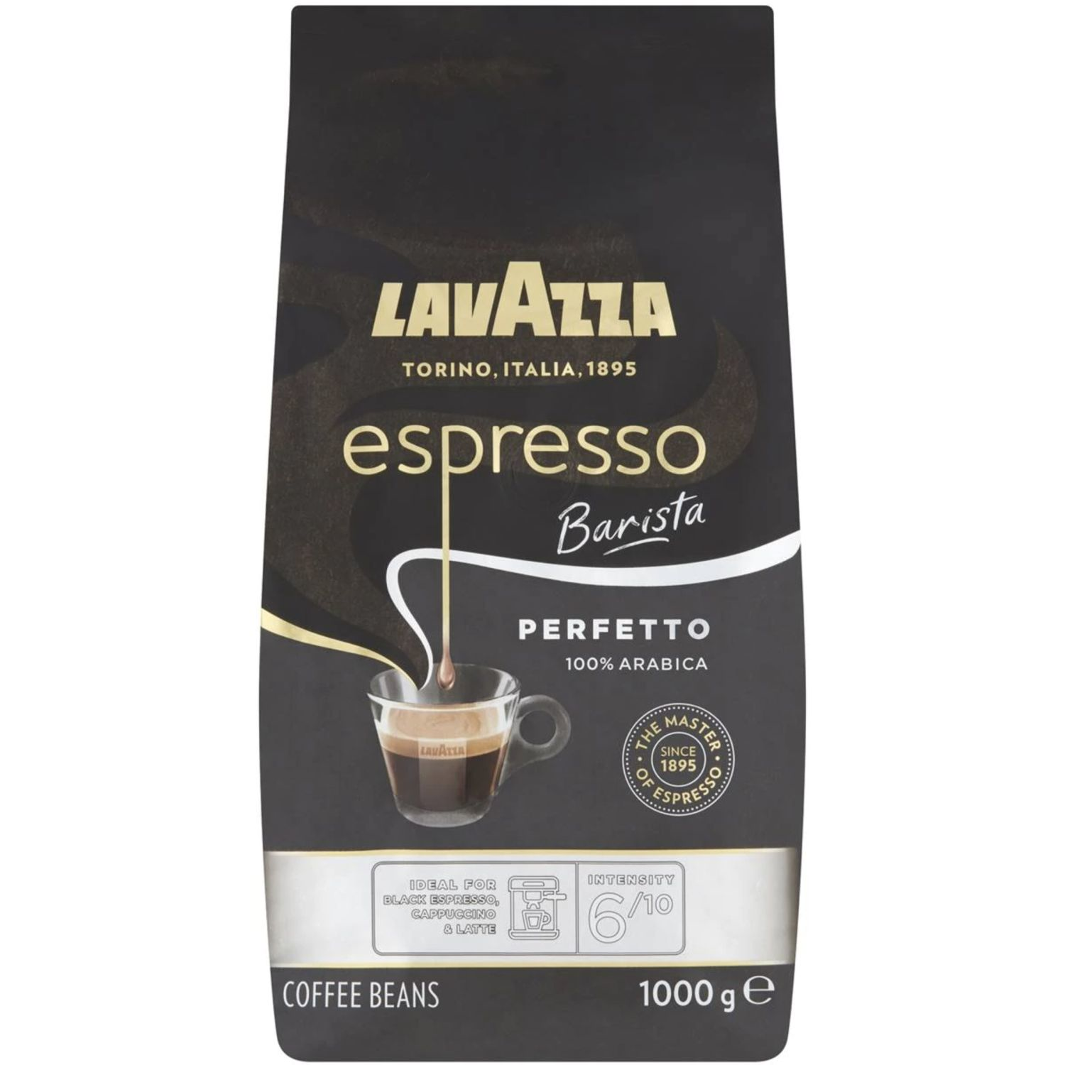 Lavazza Espresso Barista Perfetto Coffee Beans, 1 Kilogram