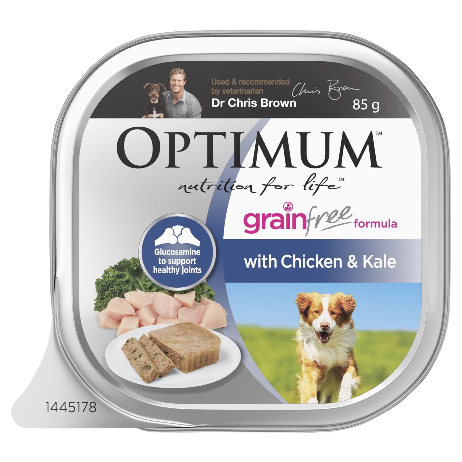 Optimum Grain Free Wet Dog Food Chicken Kale IGA Shop Online