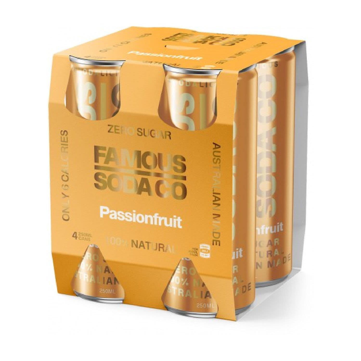 Famous Soda Co 4 pack