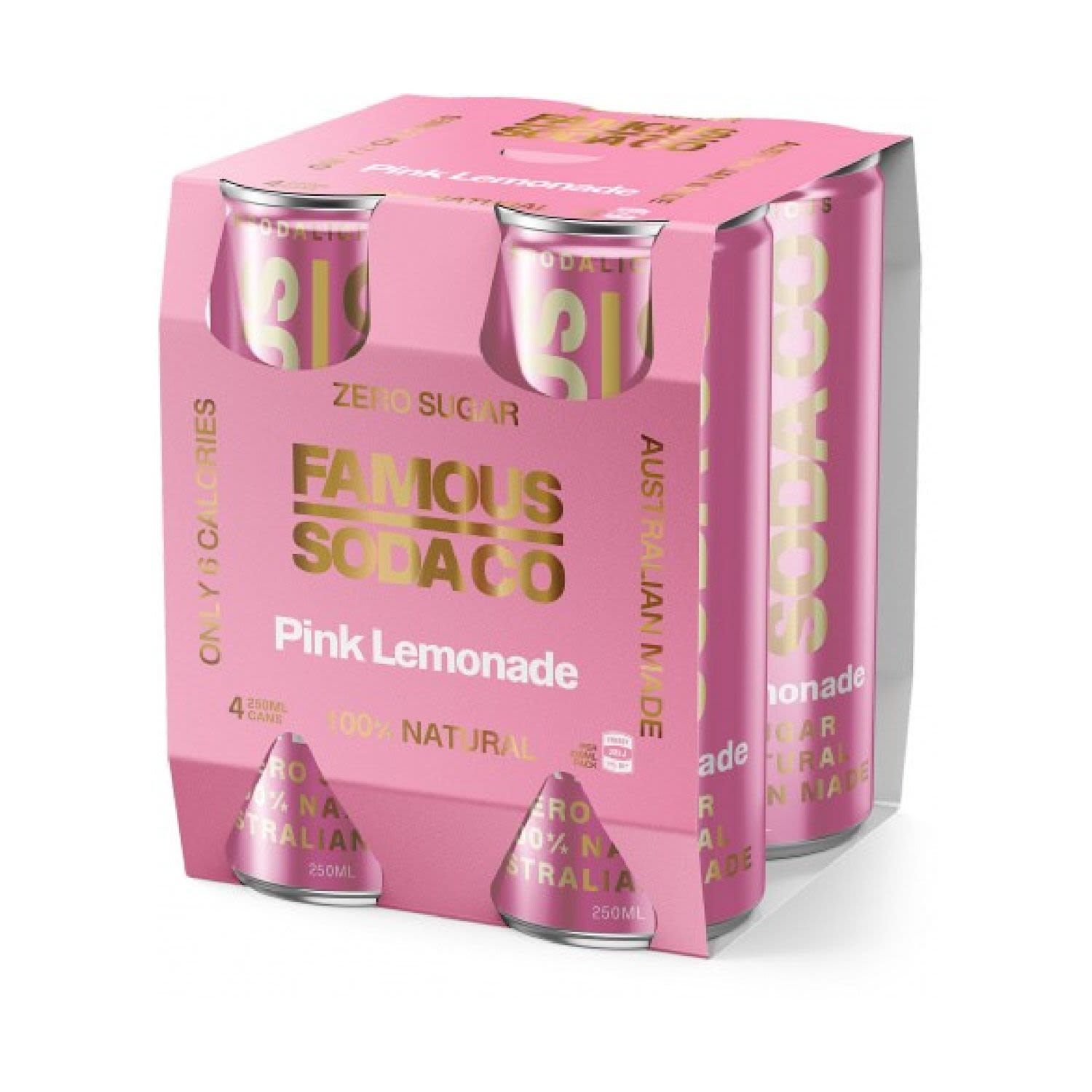 Famous Soda Co 4 pack