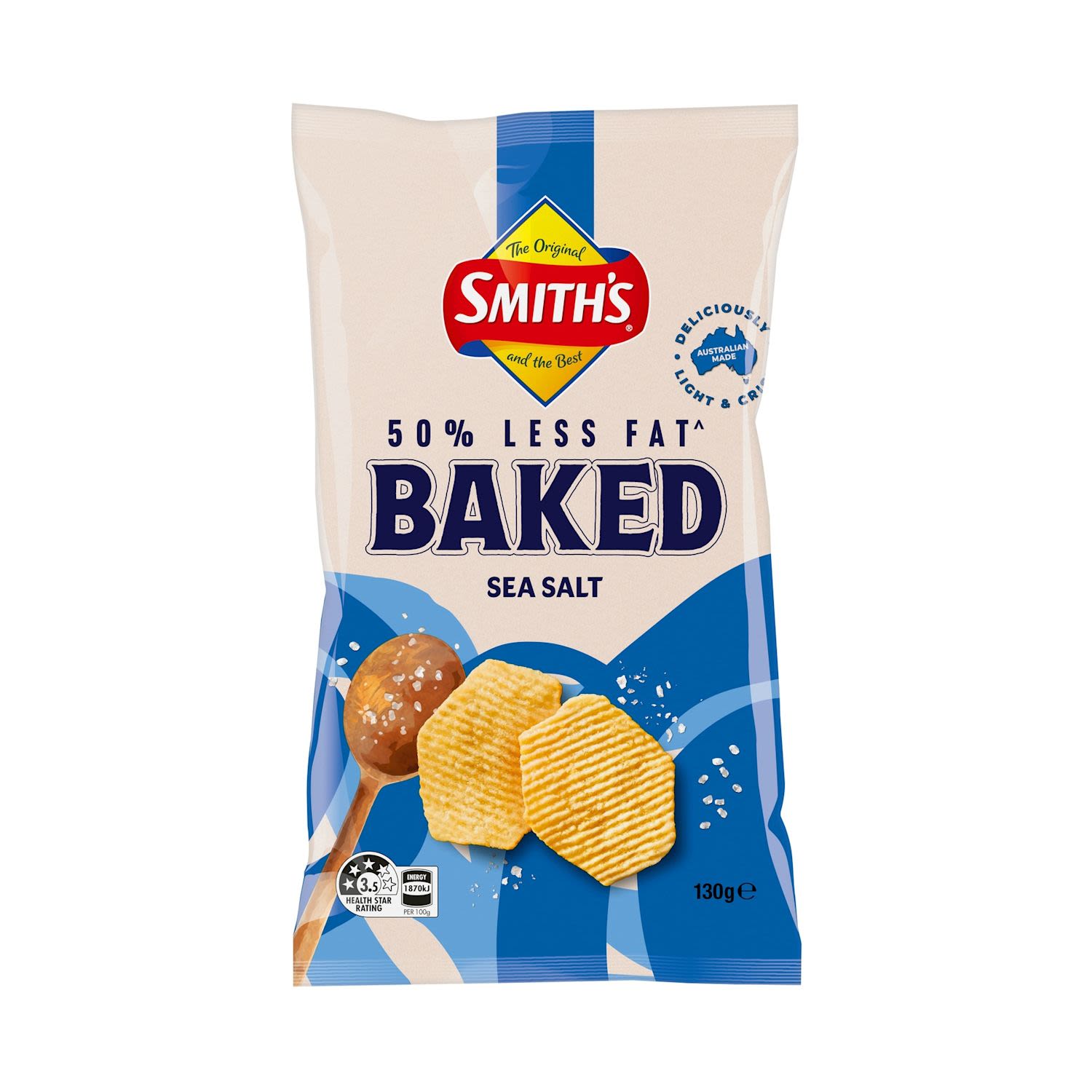 Smith's Oven Baked Sea Salt