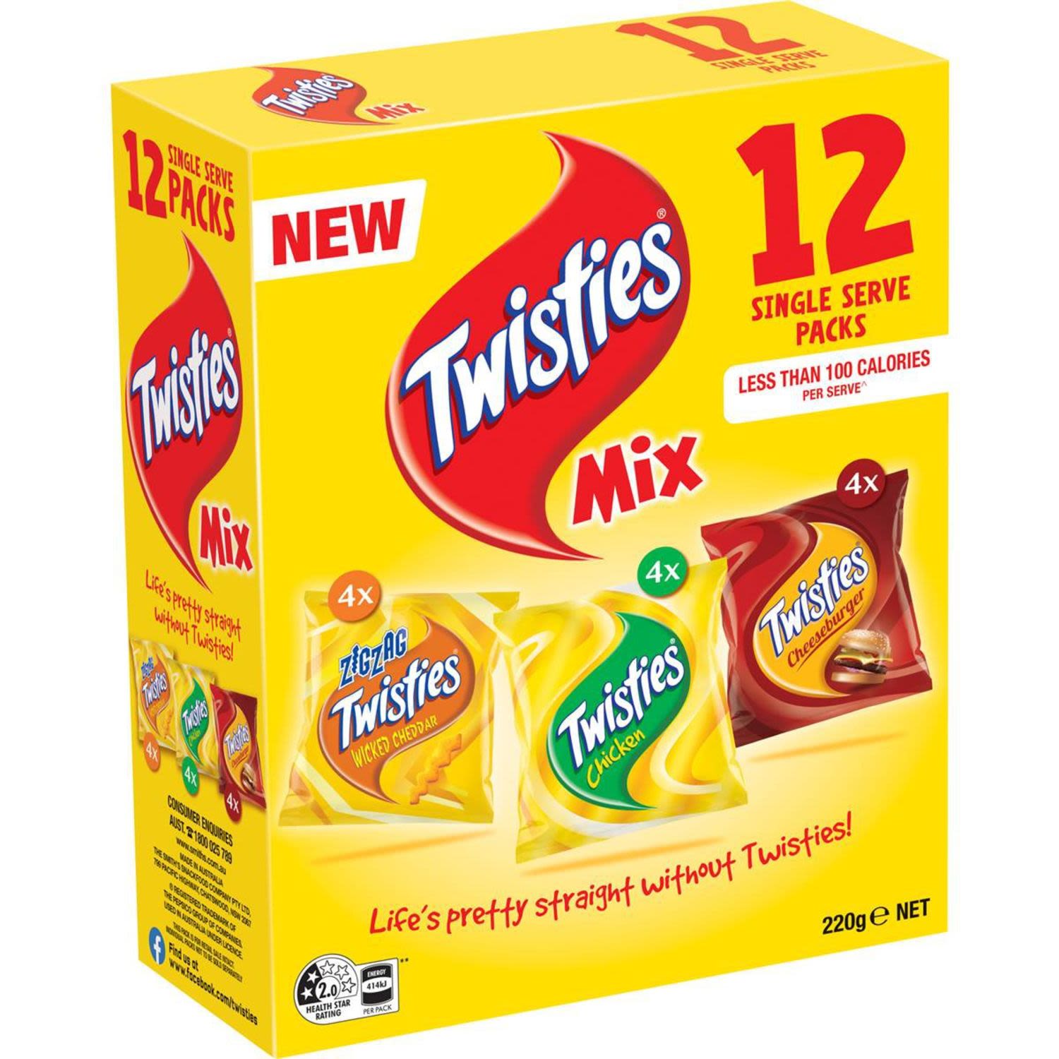Twisties 12 pack