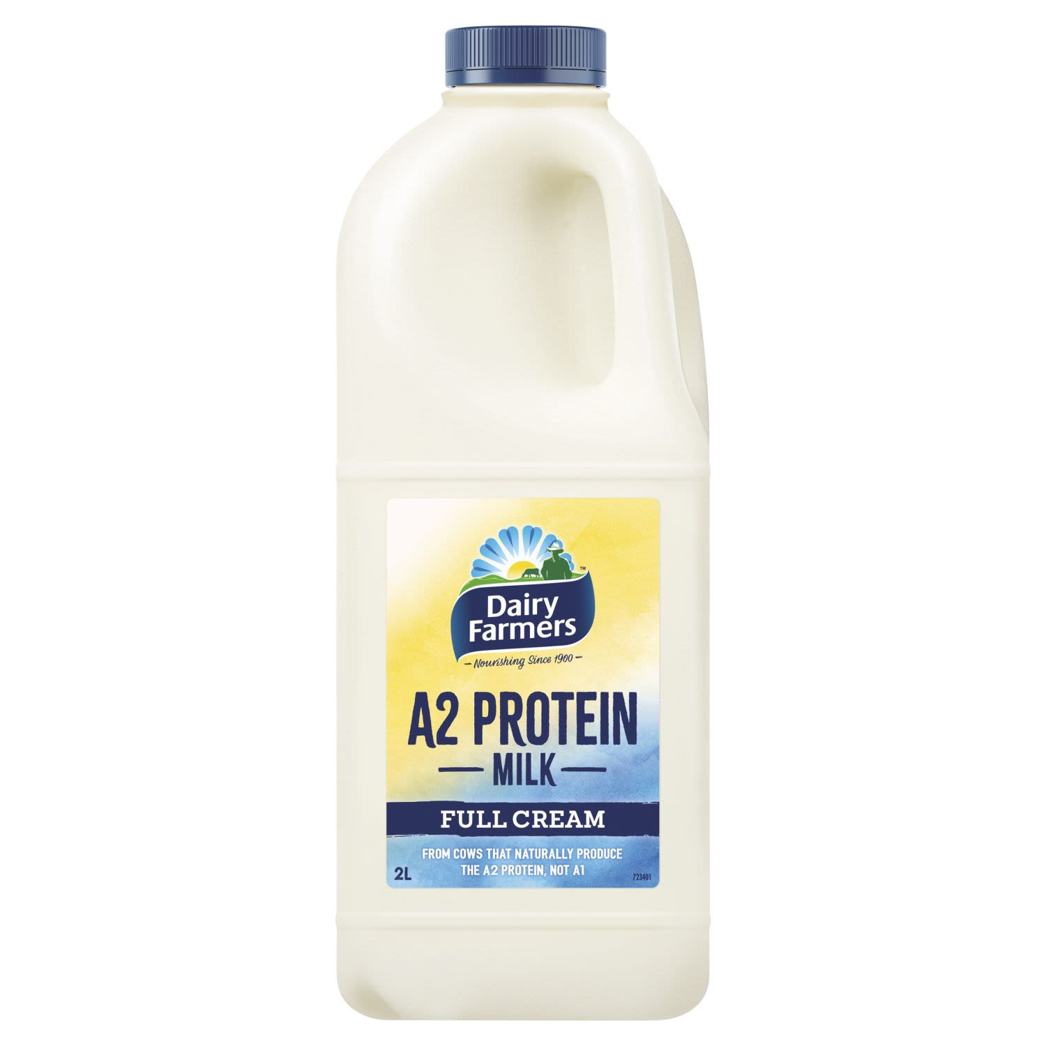 Dairy Farmers A2 Protein Milk Full Cream, 2 Litre