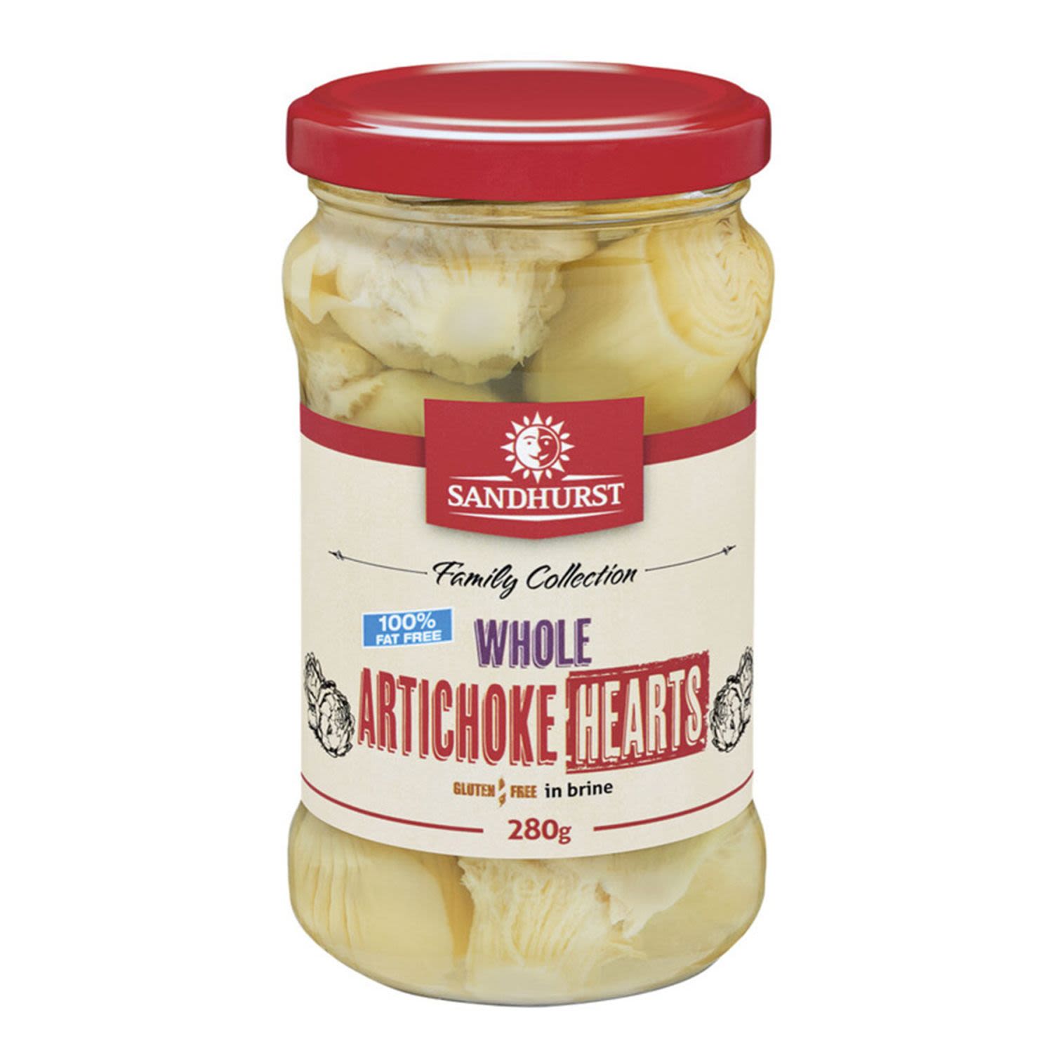 Sandhurst Artichoke Hearts In Brine