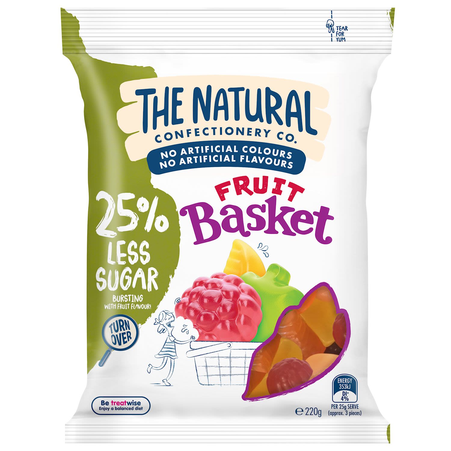 The Natural Confectionery Co. 220g
