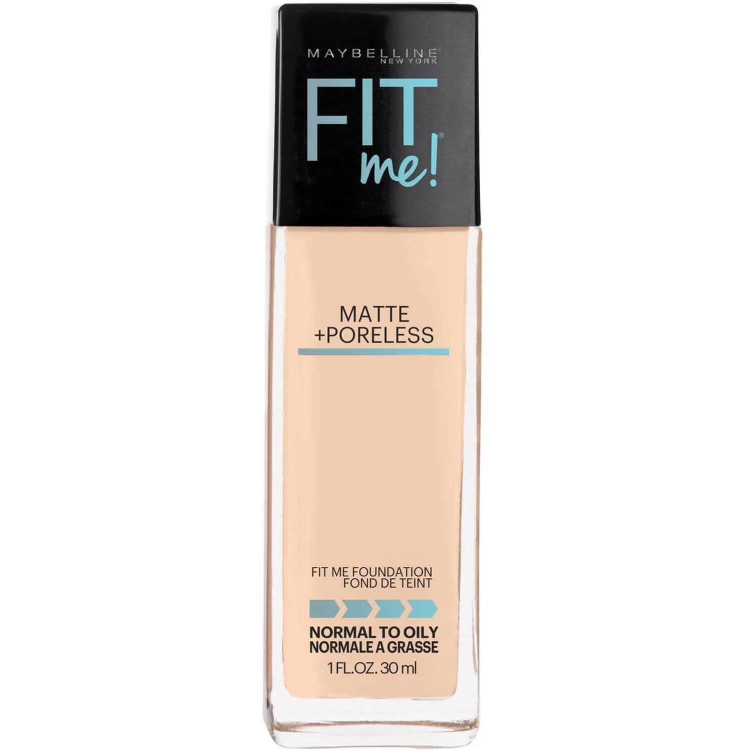 Maybelline Fit Me Matte & Poreless Foundation - Classic Ivory 120, 30 Millilitre