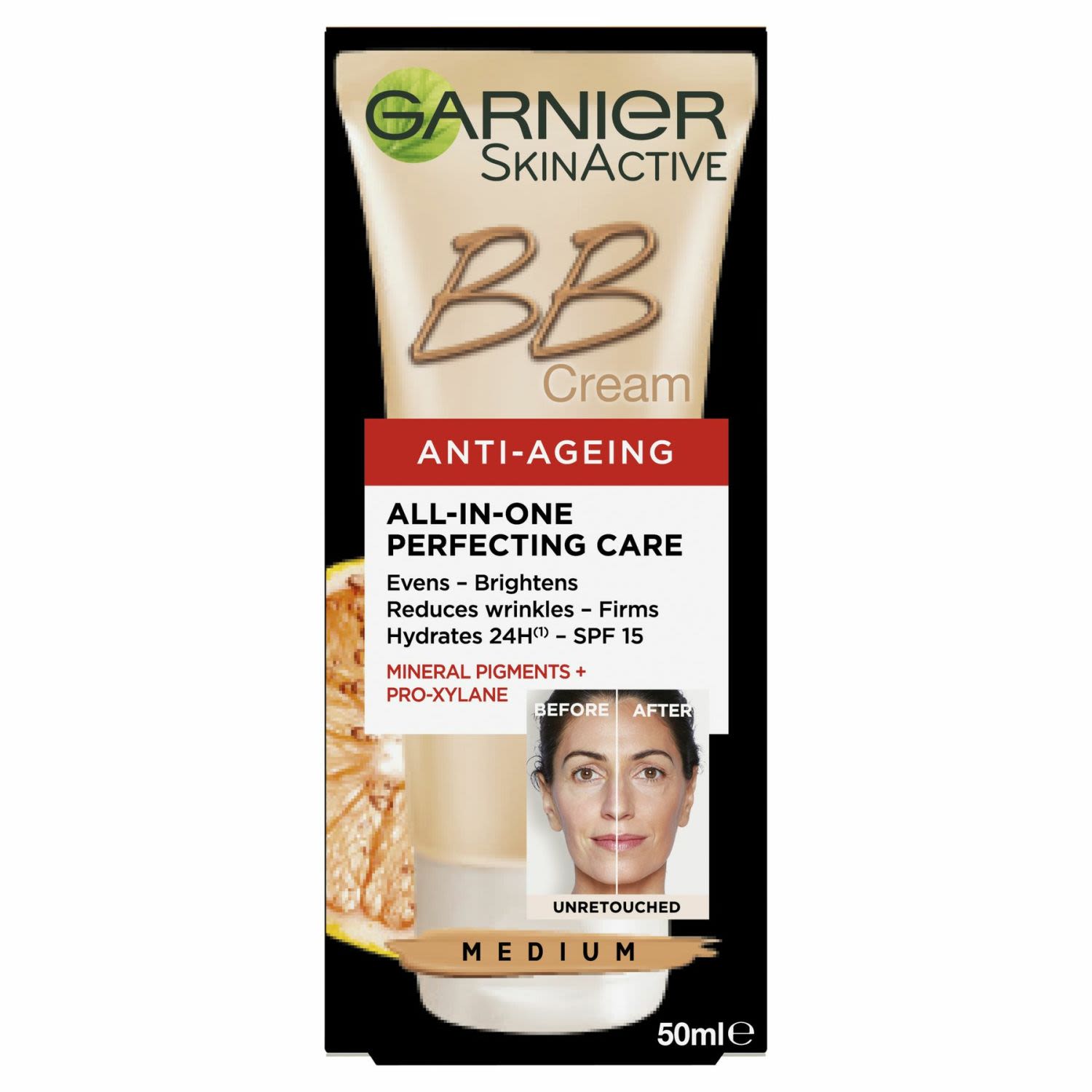 Garnier BB Medium Anti-Ageing Cream, 50 Millilitre