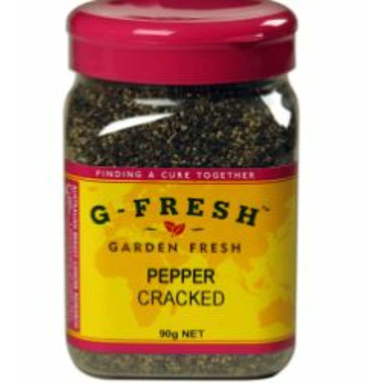 GFresh Cracked Black Pepper, 90 Gram