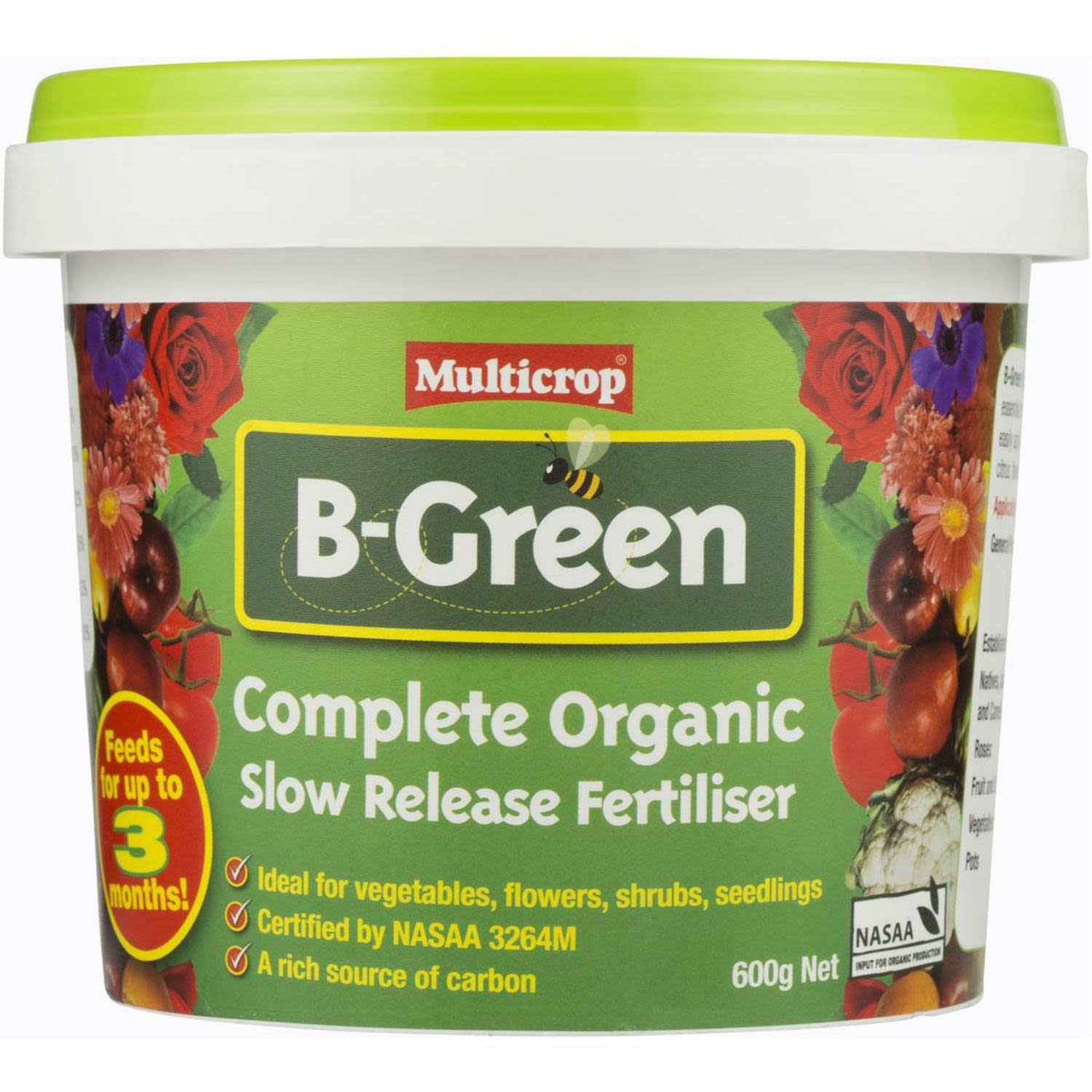 Multicrop B-green Organic Garden Fertiliser Slow Release