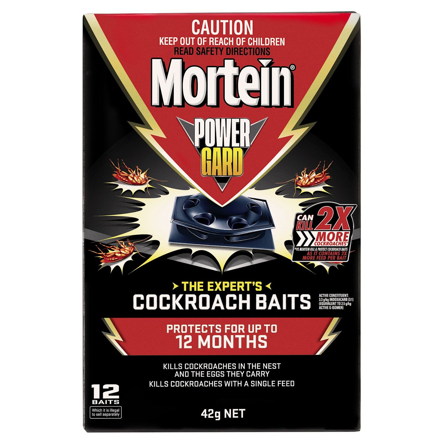 Mortein Powergard Cockroach Baits