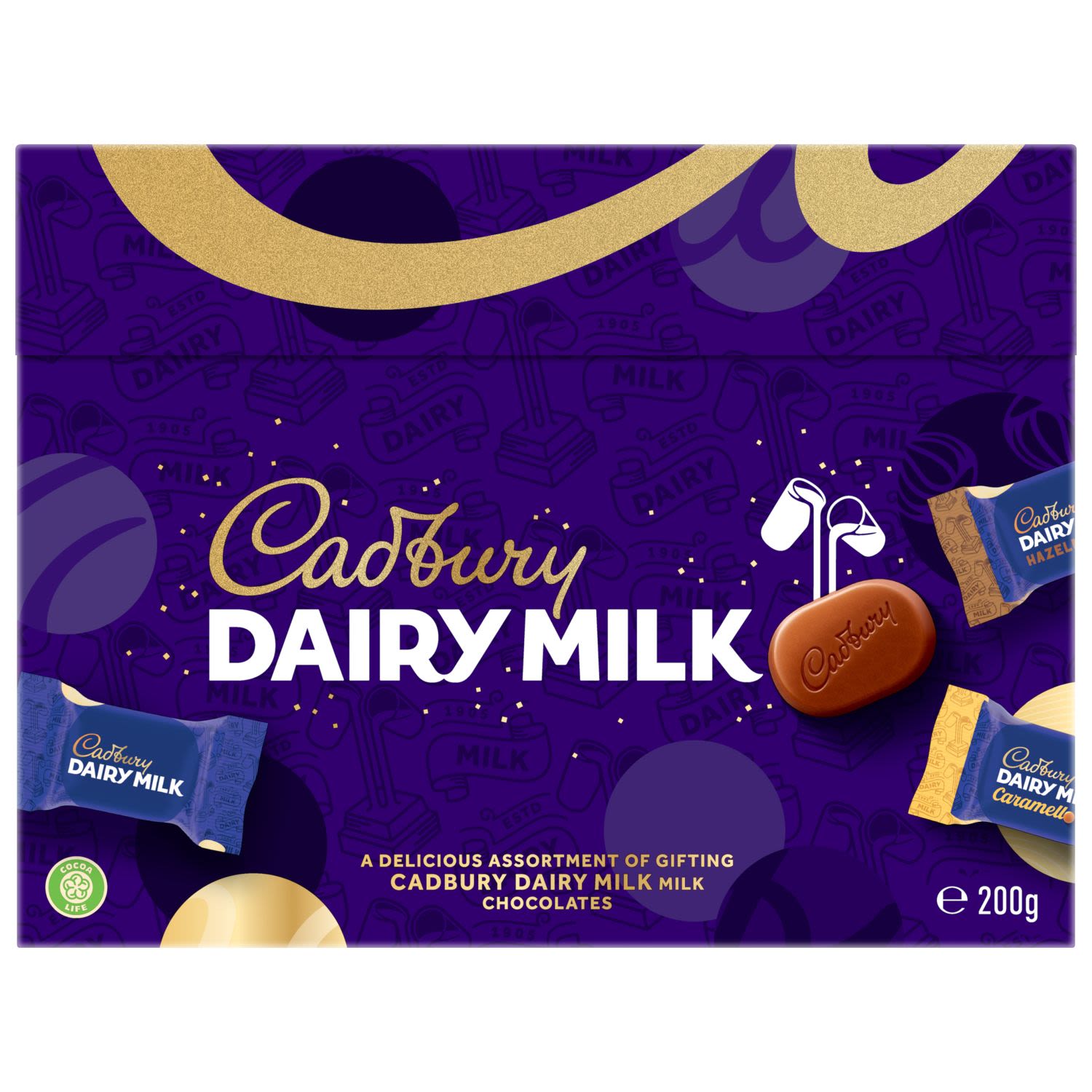 Cadbury Dairy Milk Chocolate Gift Box, 220 Gram