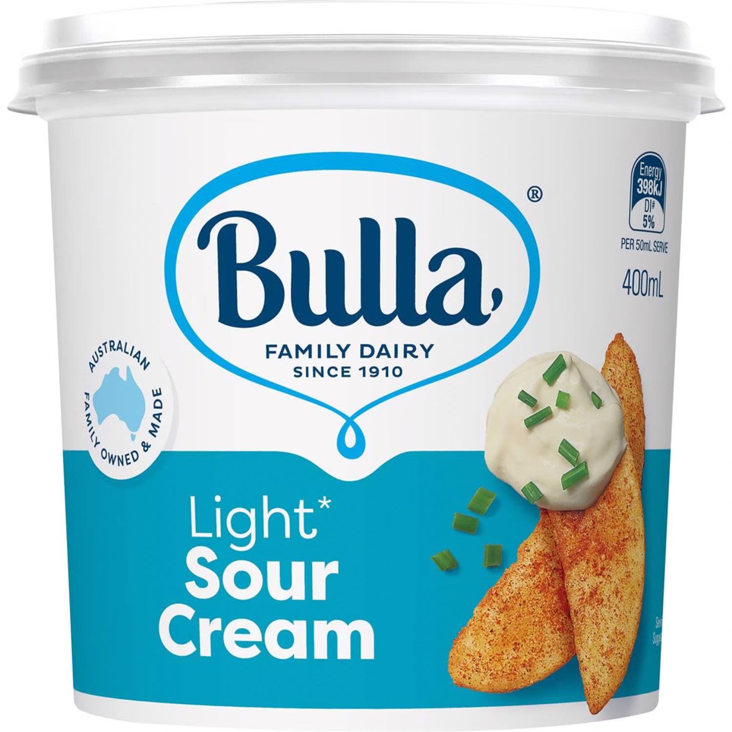 Bulla Sour Cream Light, 400 Millilitre