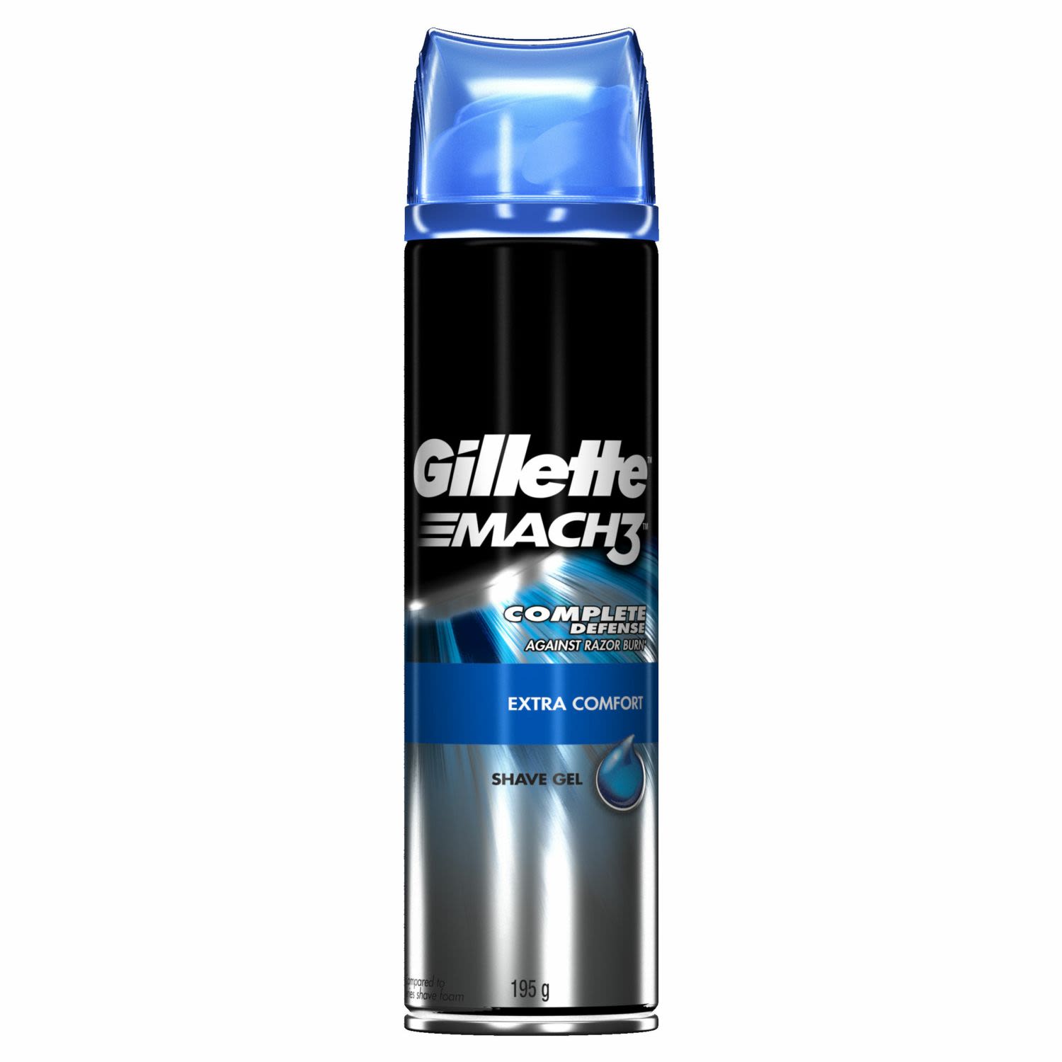 Gillette Mach3 Extra Comfort Shave Gel, 195 Gram