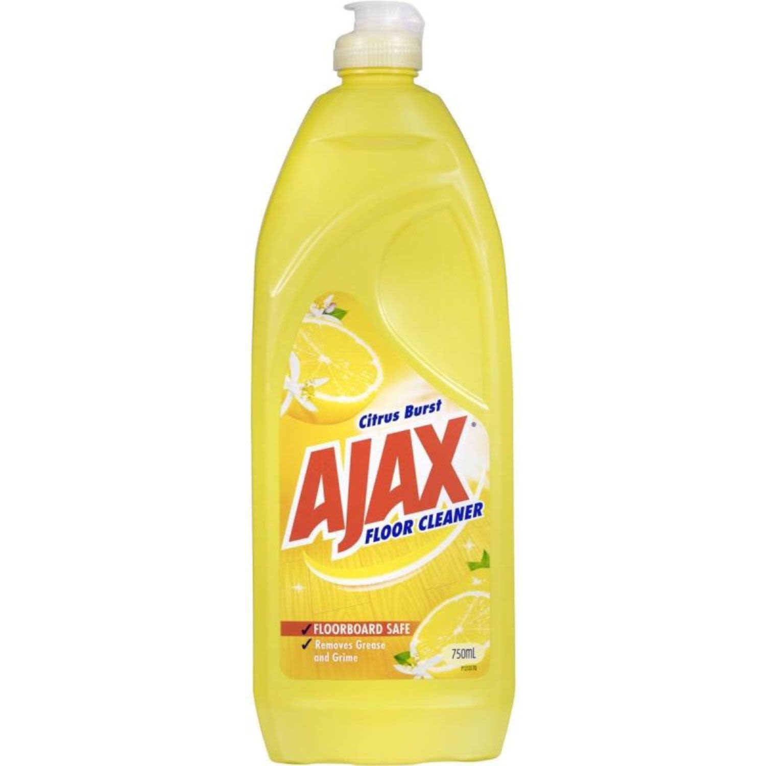 Ajax Floor Cleaner Lemon, 750 Millilitre
