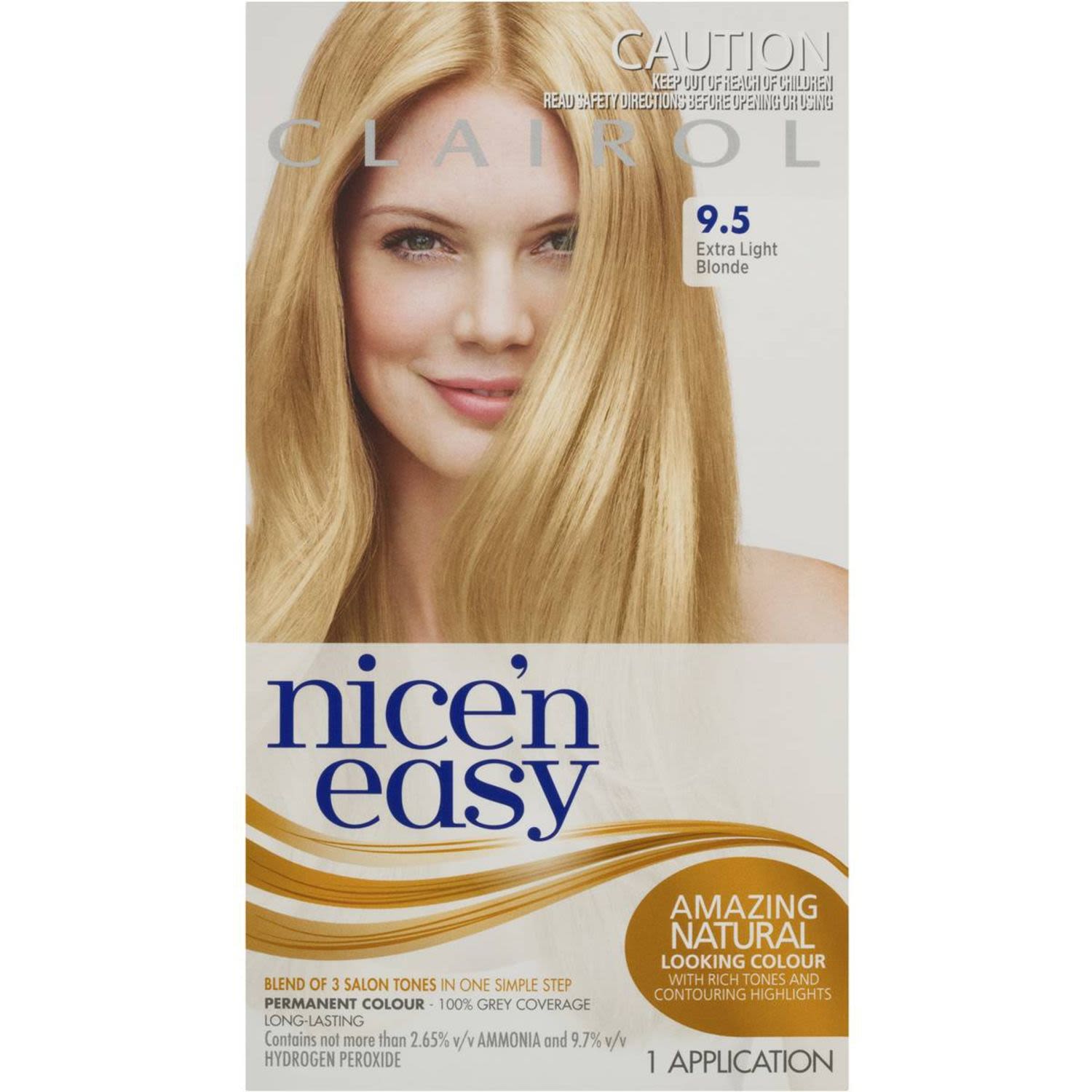Clairol Nice N Easy Extra Light Blond 9.5, 1 Each