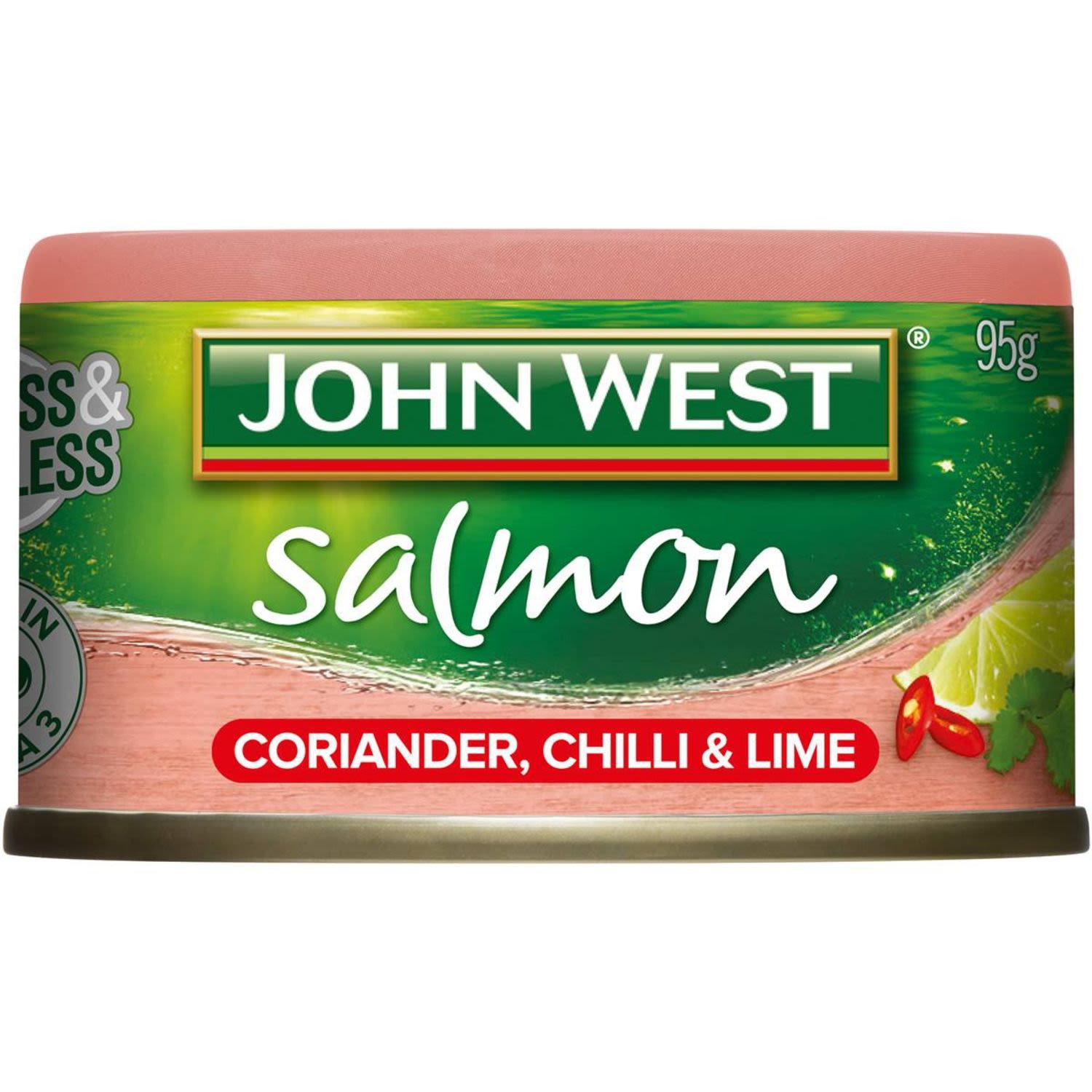John West Salmon Tempters Coriander Chilli & Lime, 95 Gram