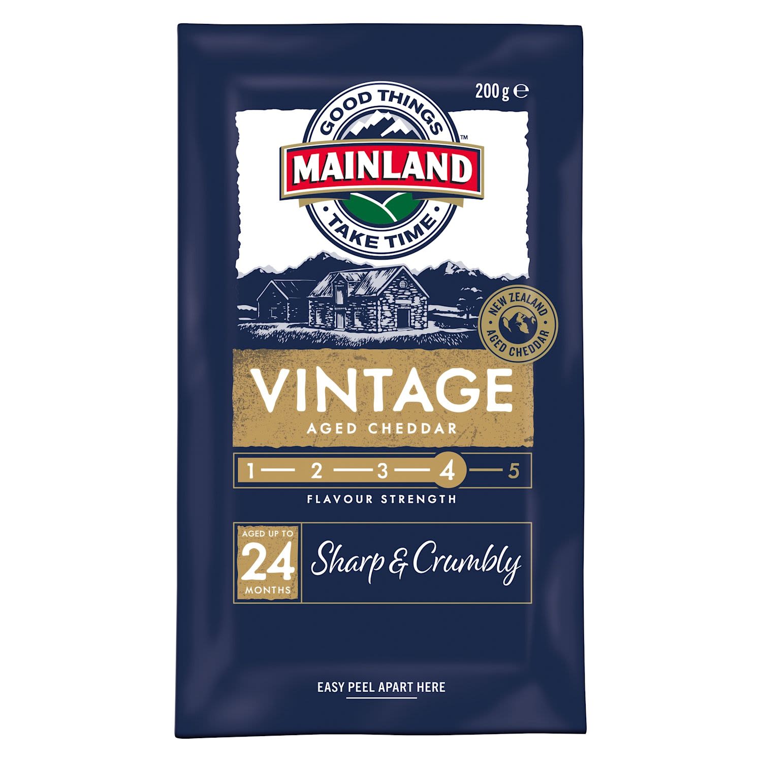 Mainland Vintage Cheddar Cheese Block