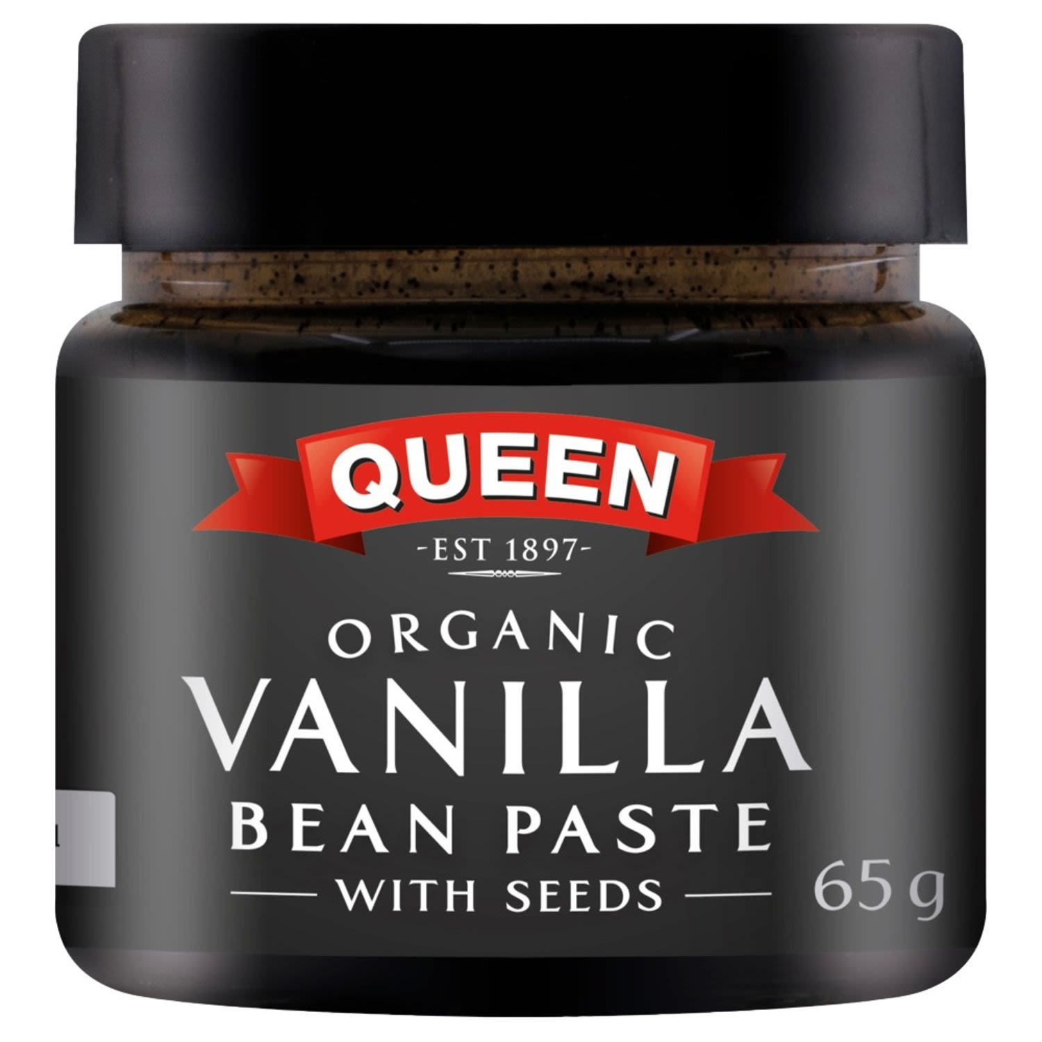 Queen Organic Vanilla Bean Paste, 65 Gram