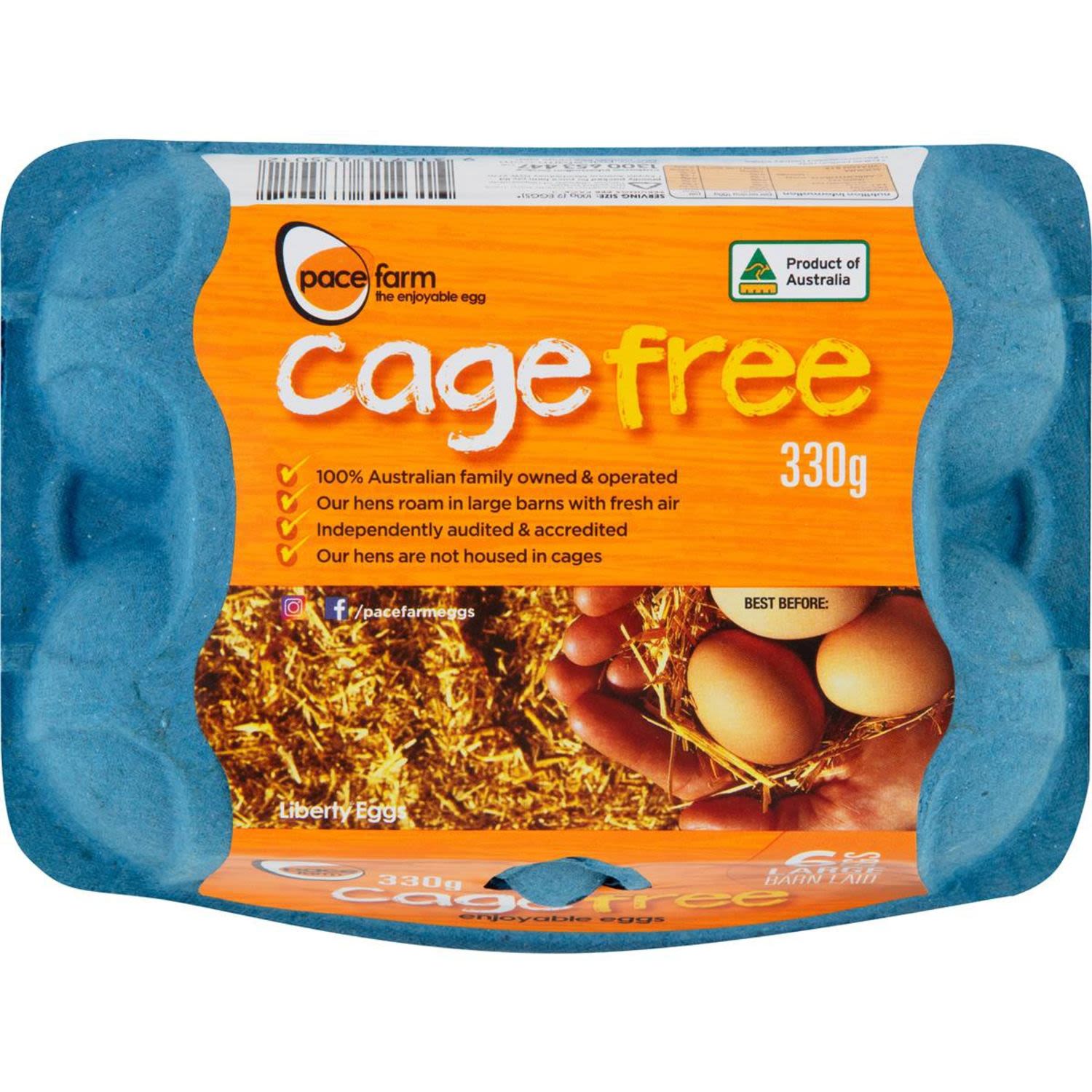 Pace Farm Wrap Eggs, 6 Each