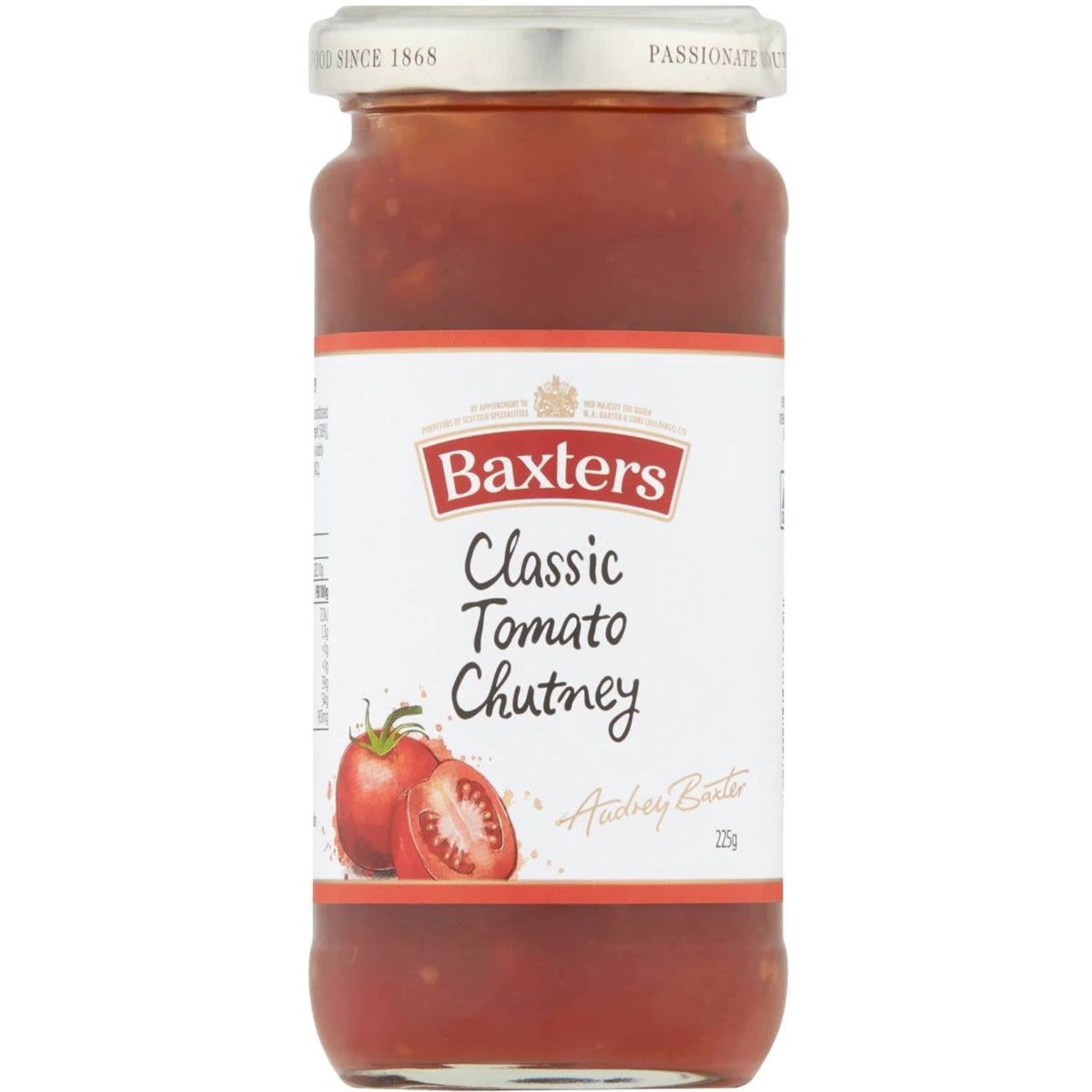 Baxters Classic Tomato Chutney, 225 Gram