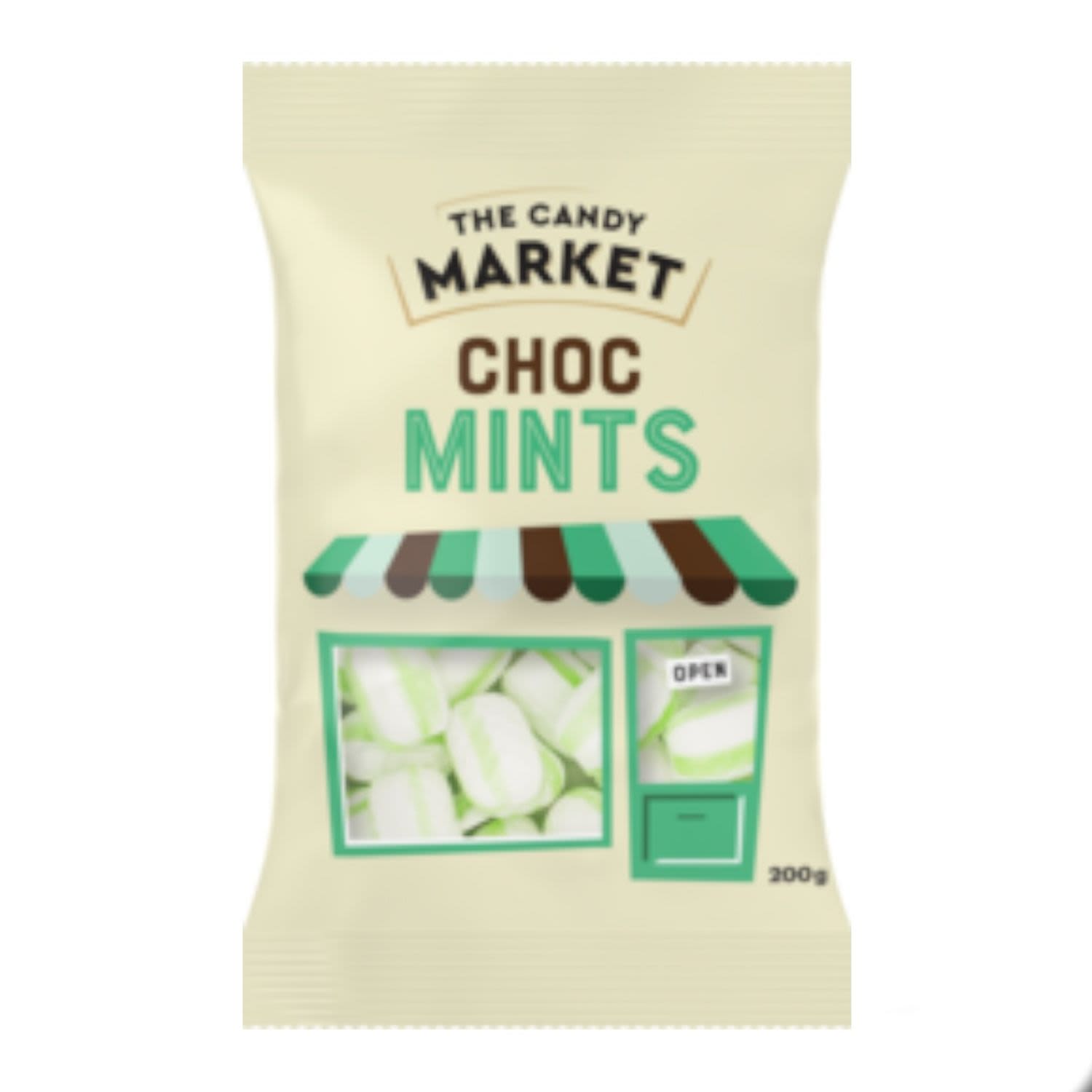 Candy Market Choc Mints, 200 Gram
