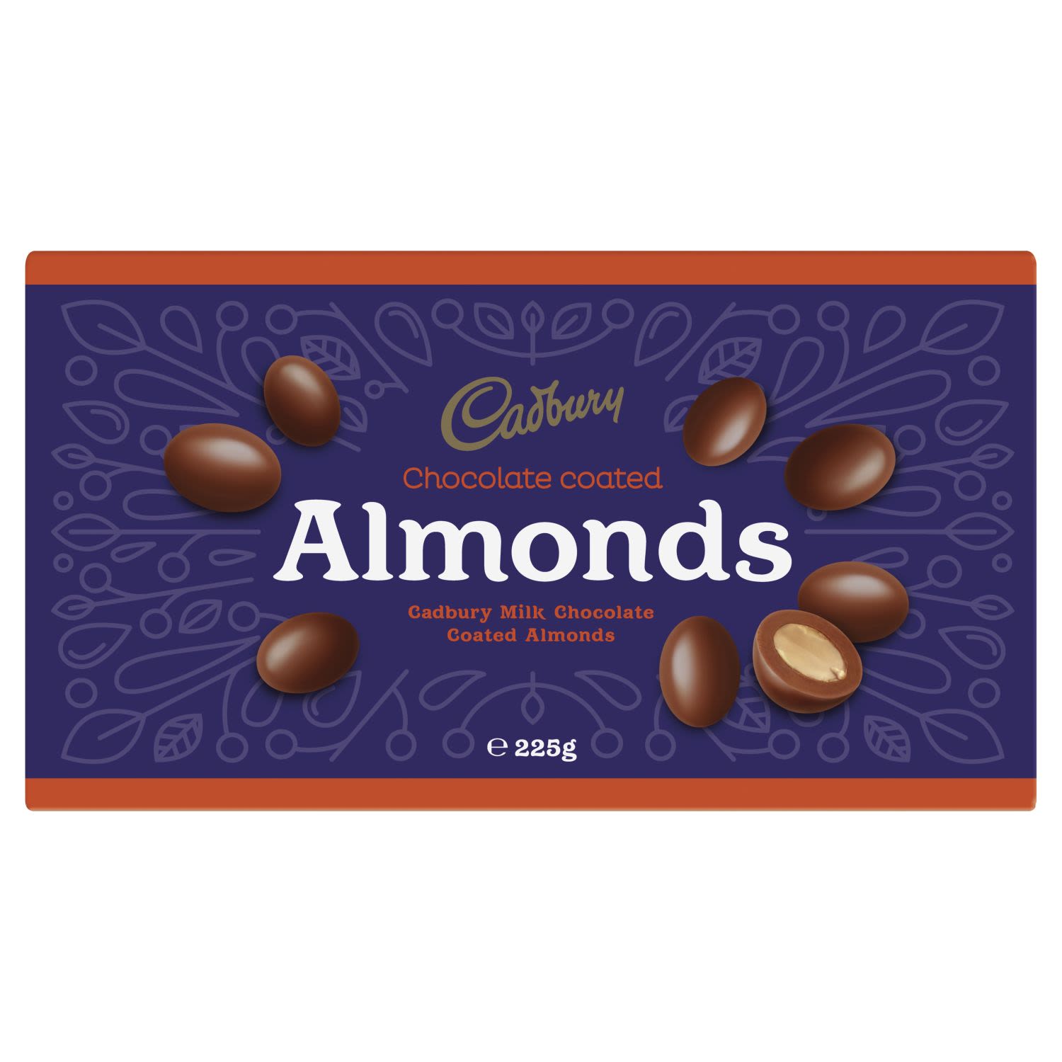 Cadbury Chocolate Coated Almonds, 225 Gram