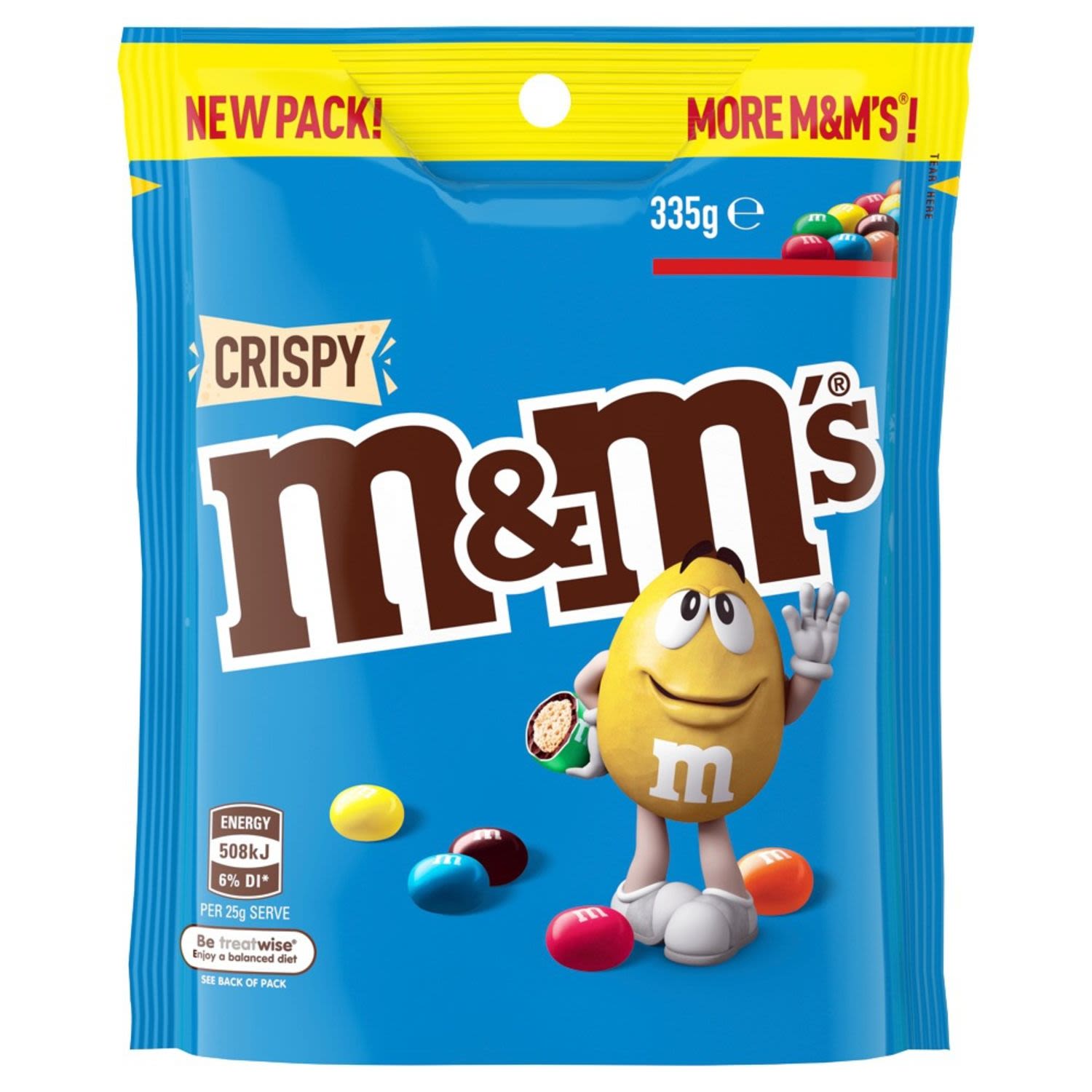 M&M's Crispy, 335 Gram