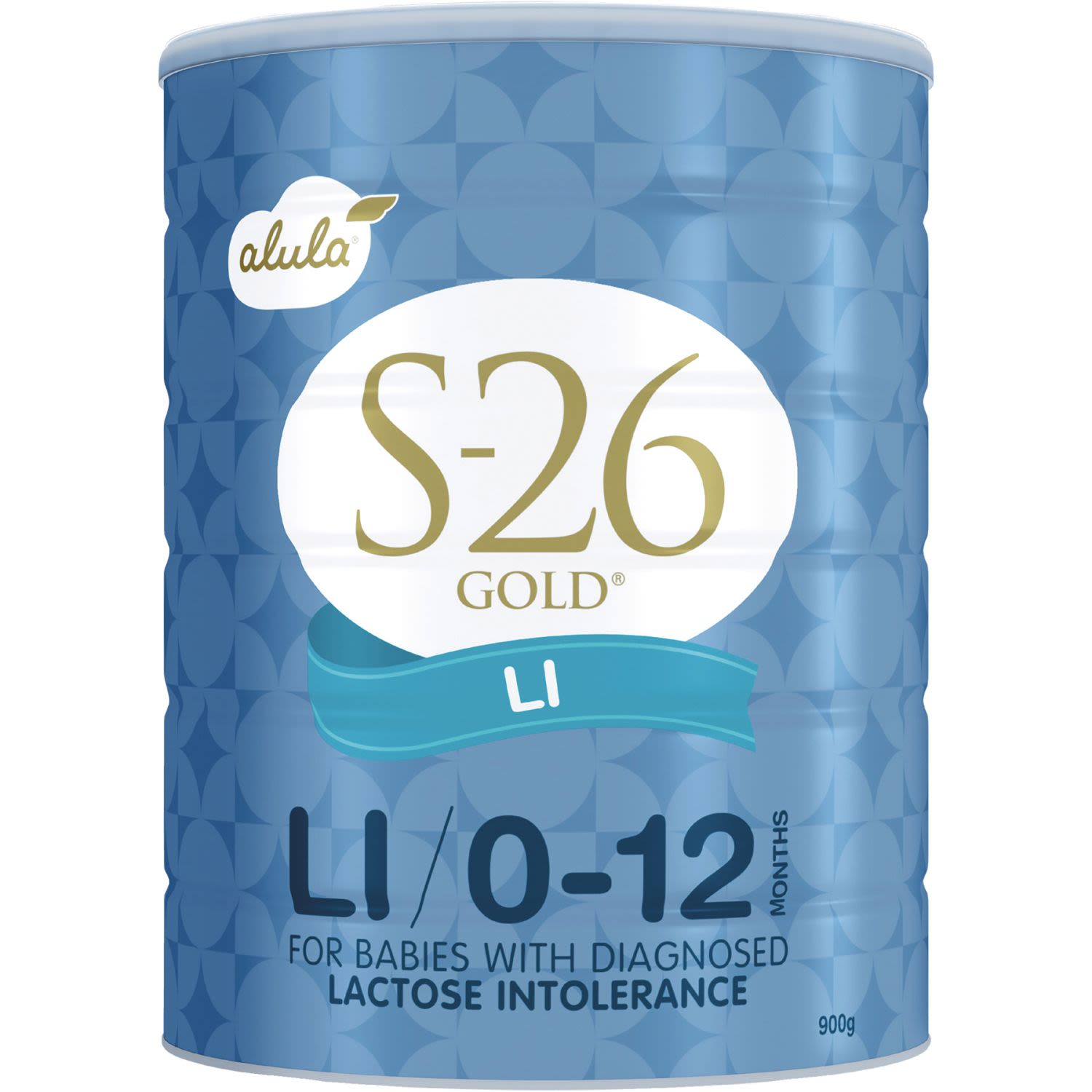 S-26 Alula Gold LI, Lactose Intolerance Infant Formula, 900 Gram