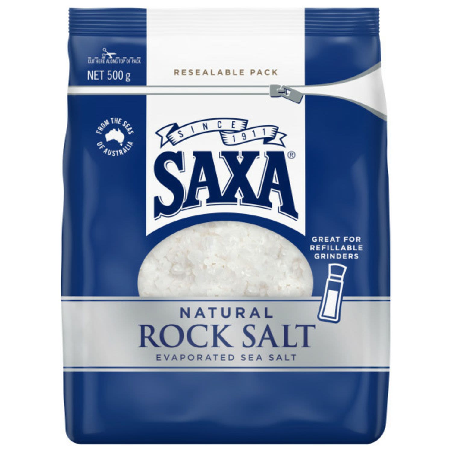 Natural outlet salt rock