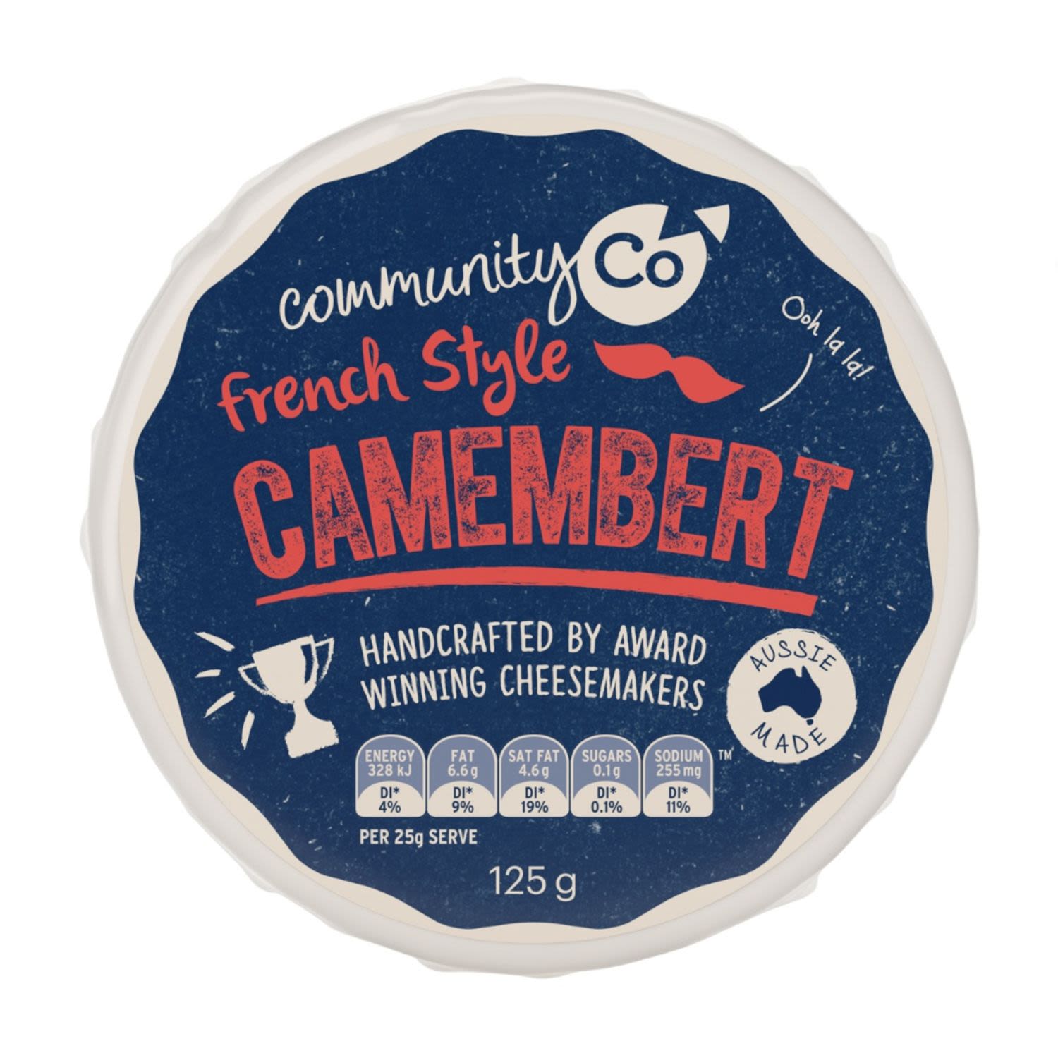 Community Co Camembert Cheese, 125 Gram