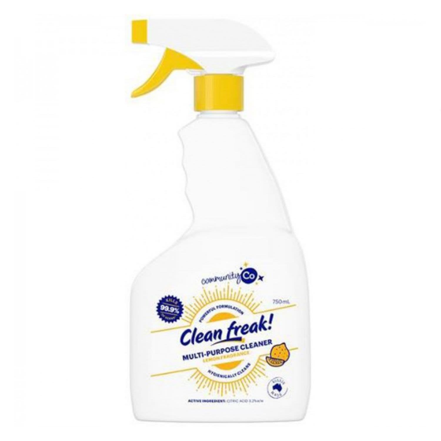Community Co Clean Freak Multi Purpose Cleaner Spray, 750 Millilitre