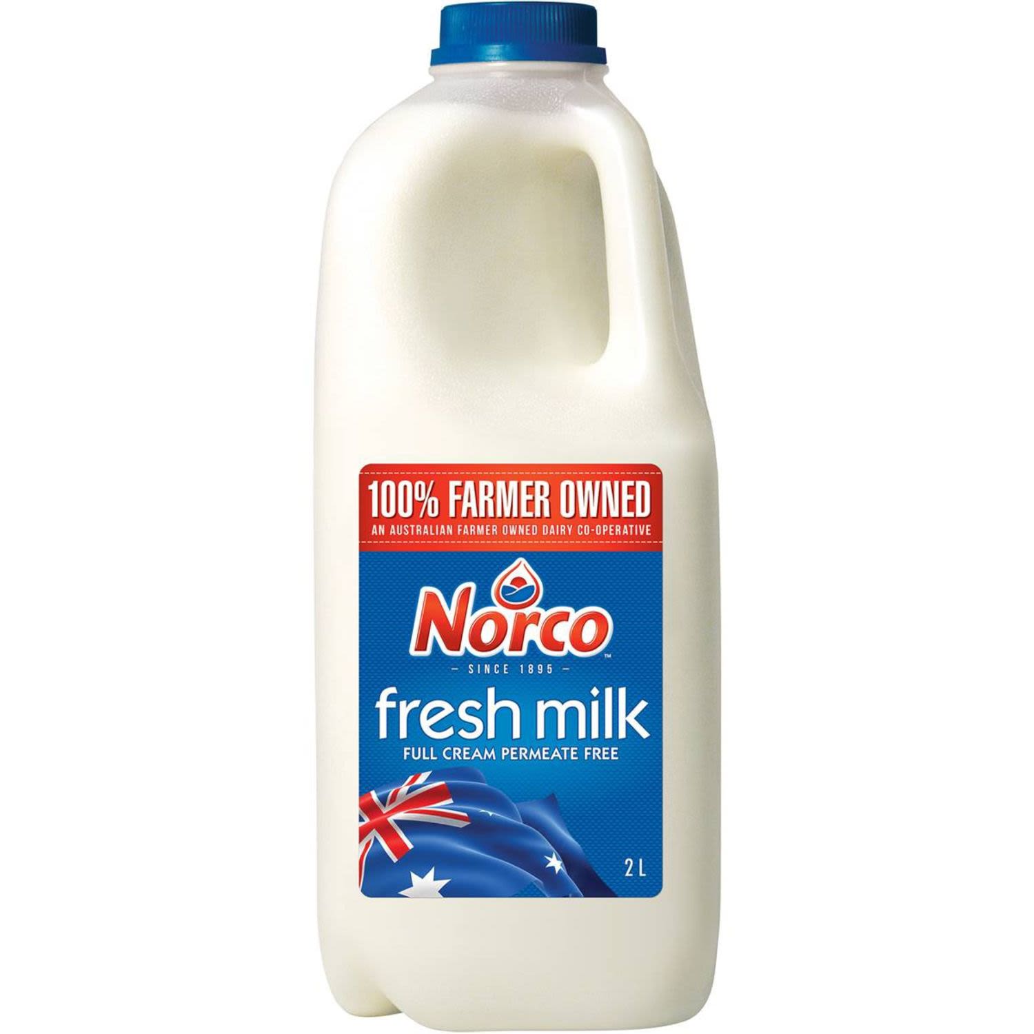 Norco Fresh Full Cream Milk, 2 Litre