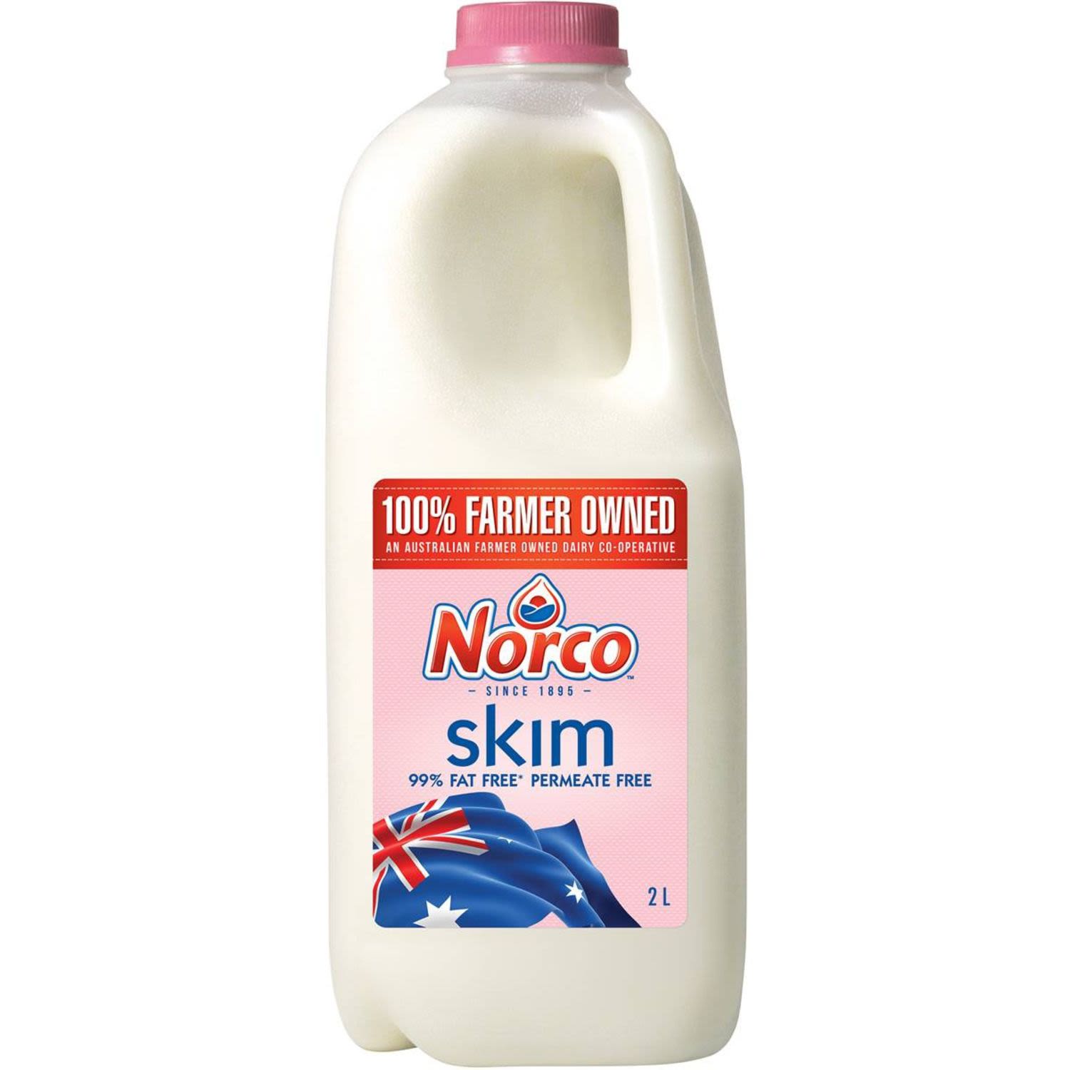 Norco Fresh Skim Milk, 2 Litre