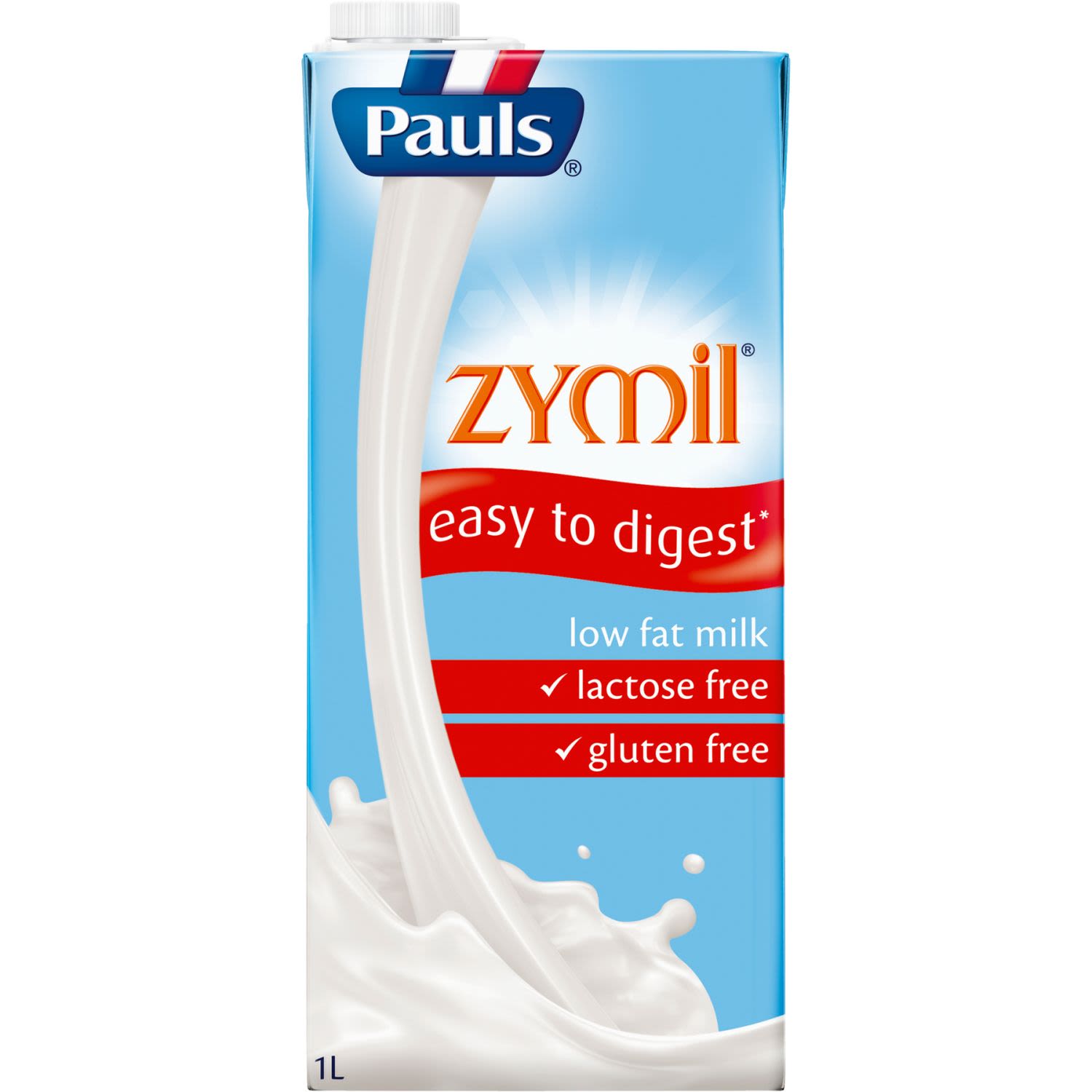 Pauls Zymil Low Fat Longlife Milk, 1 Litre