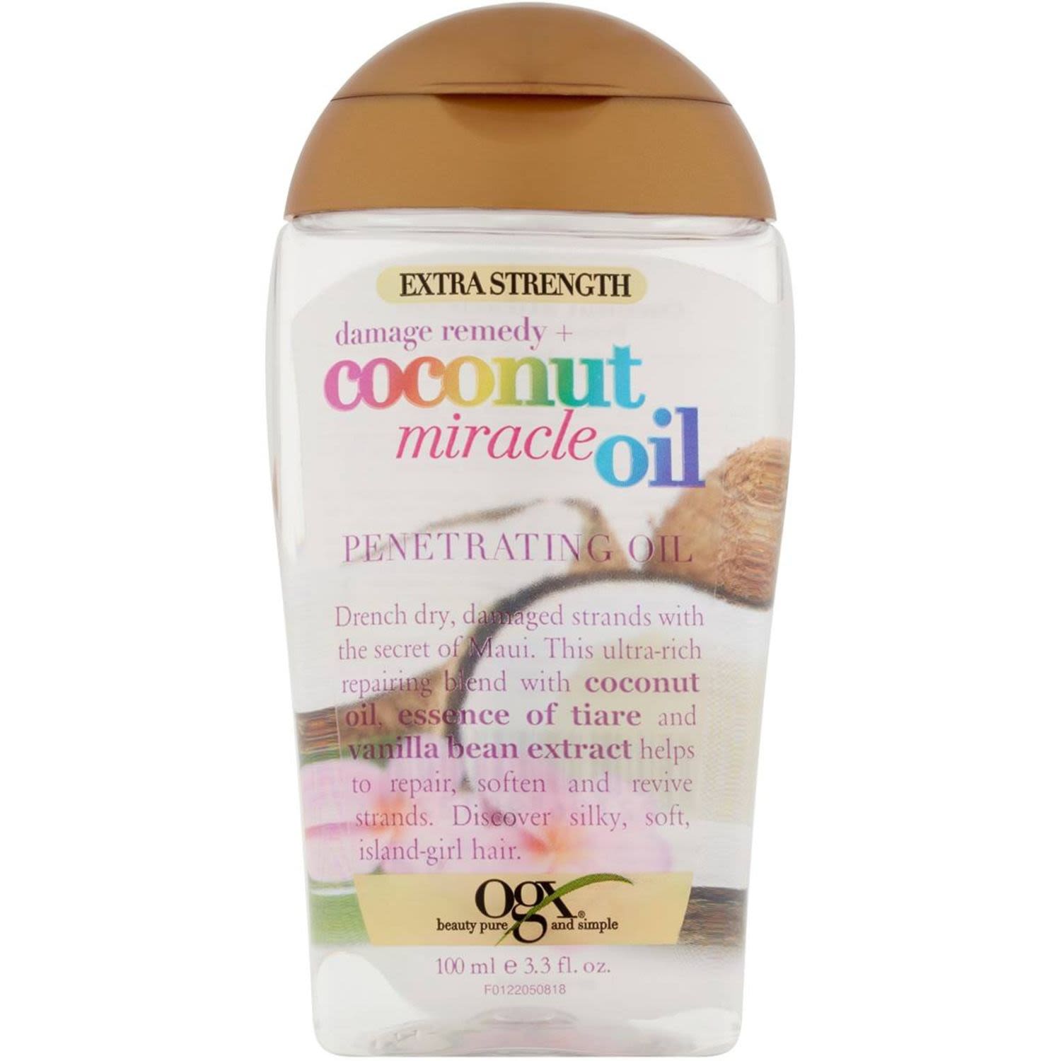 OGX Coconut Miracle Oil Penetrating Oil, 100 Millilitre