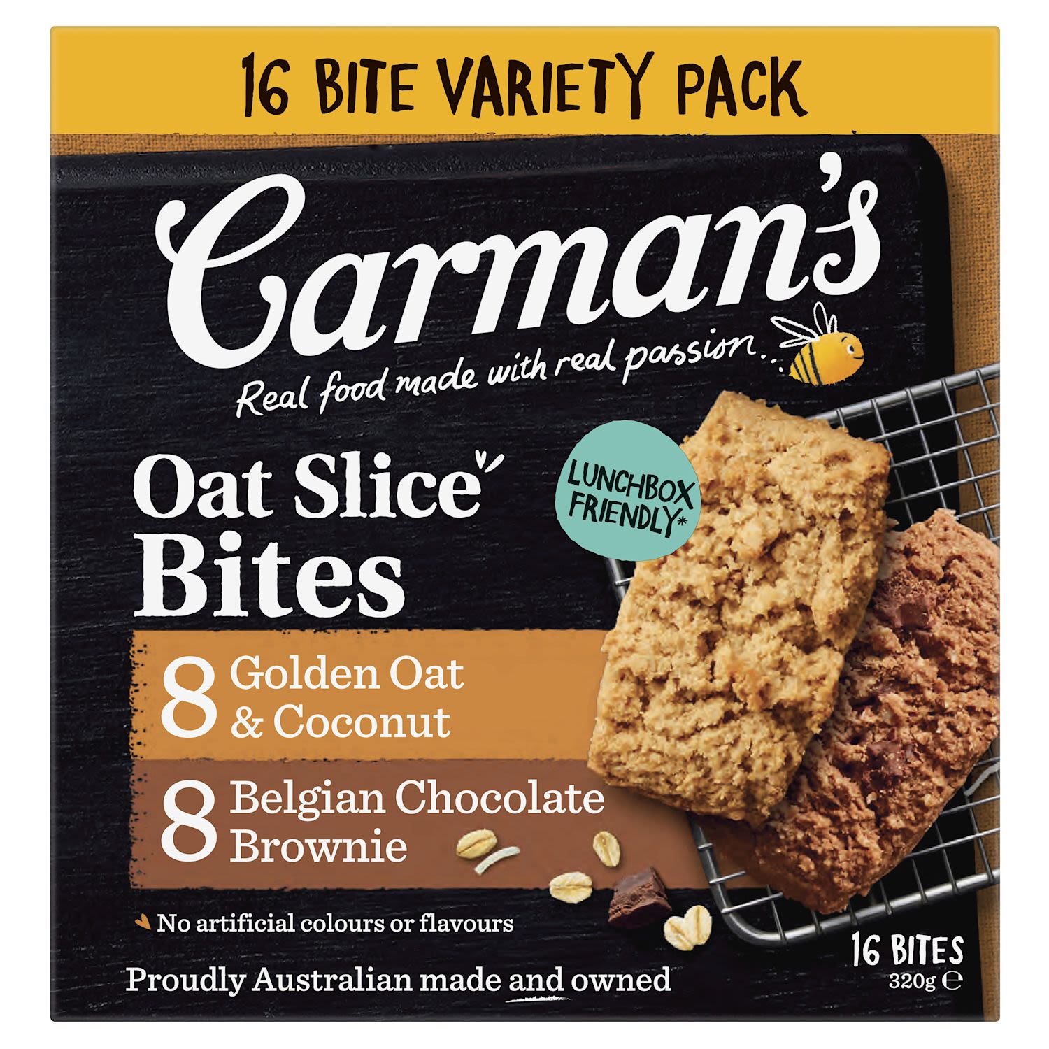 Carman's Oat Slice Bites Variety Pack