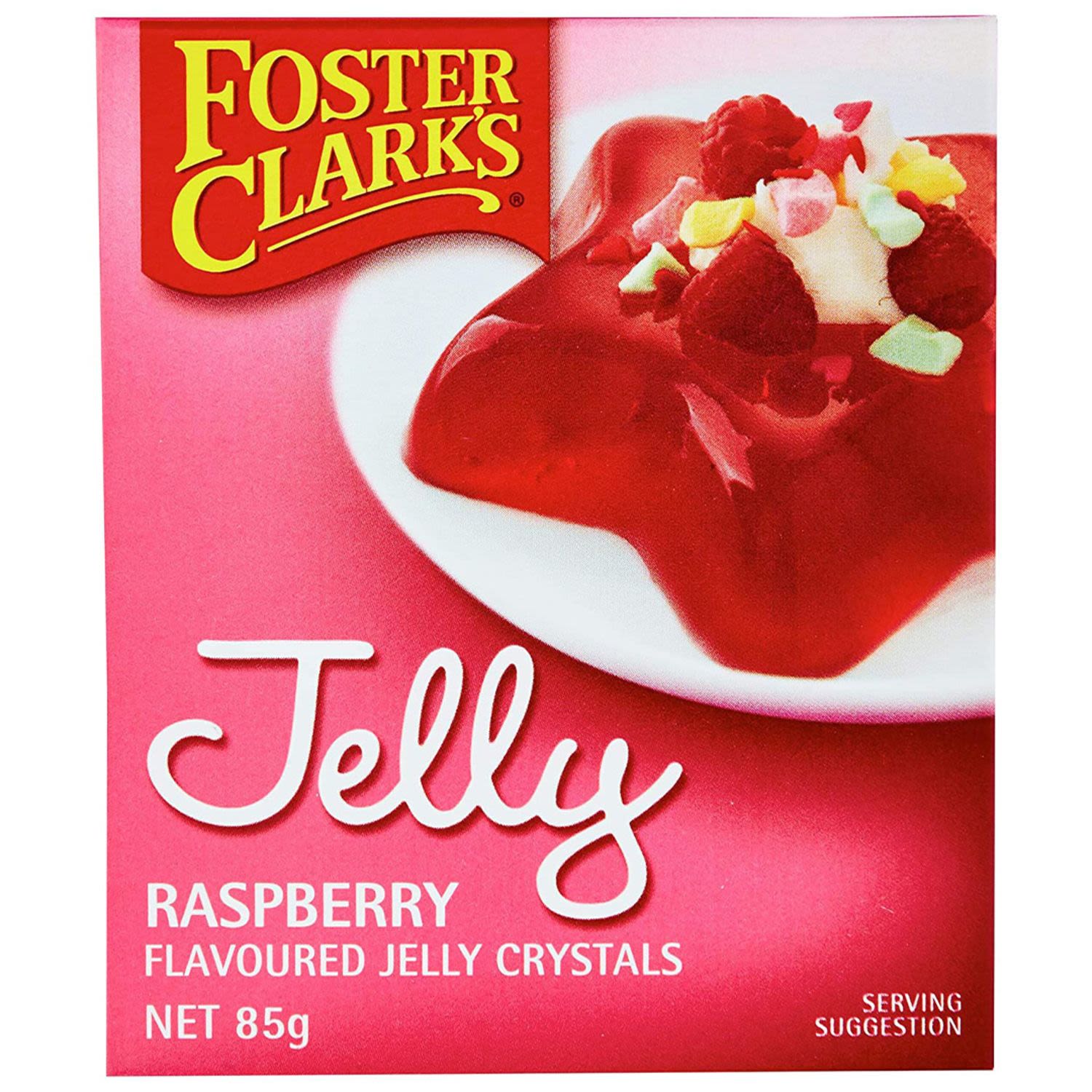 Foster Clark's Raspberry Jelly, 85 Gram