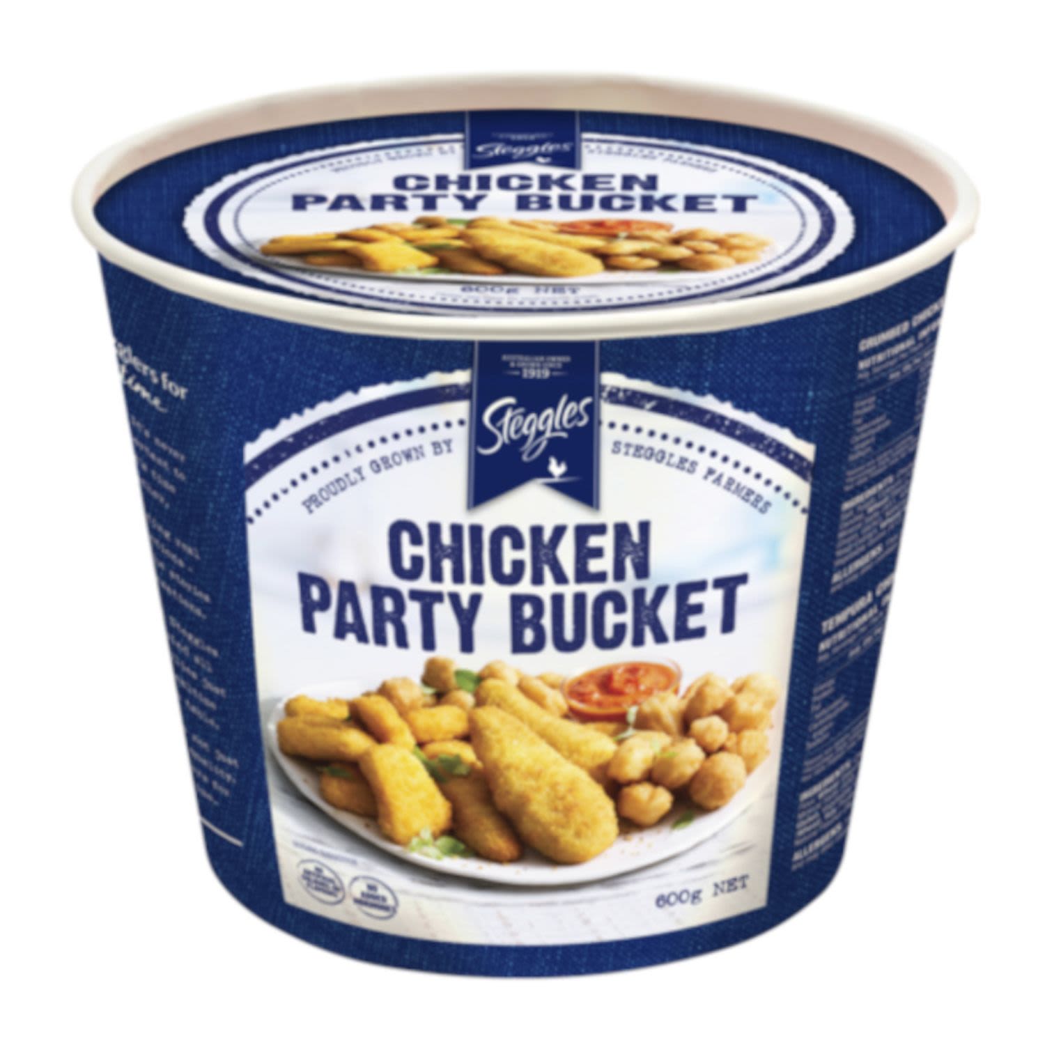 Steggles Chicken Party Bucket, 600 Gram