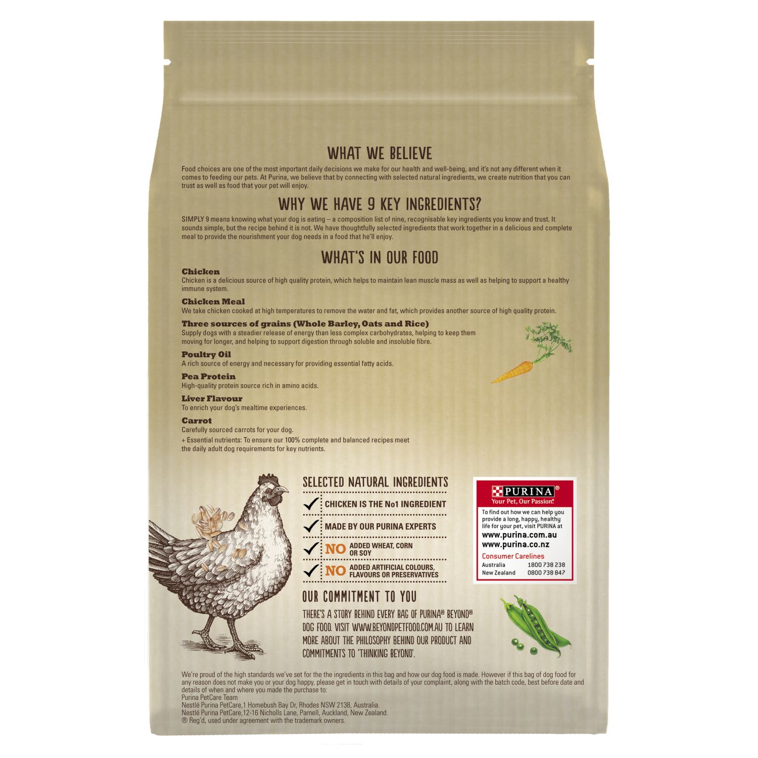 Beyond Simply Adult Dog Salmon Tuna Dry Dog Food IGA Shop Online