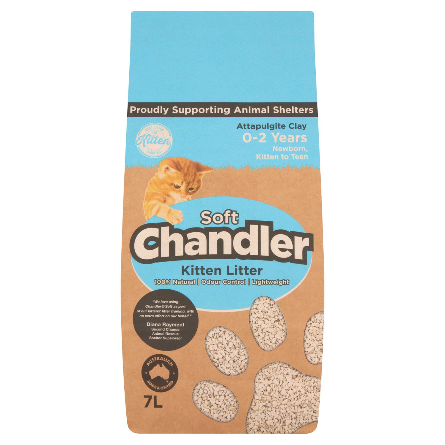 Chandler Soft Cat Litter, 7 Litre