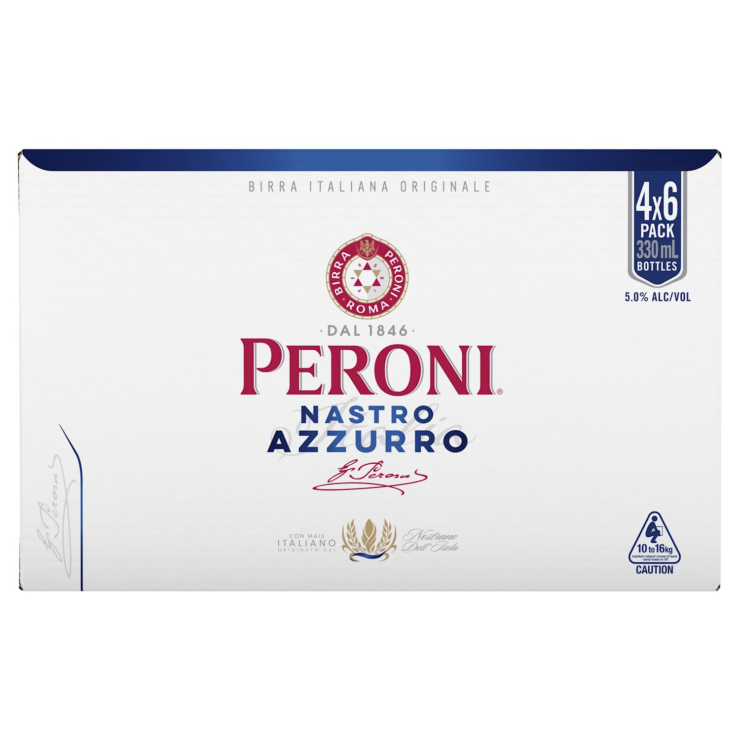 Peroni Nastro Azzurro Bottle 330mL 