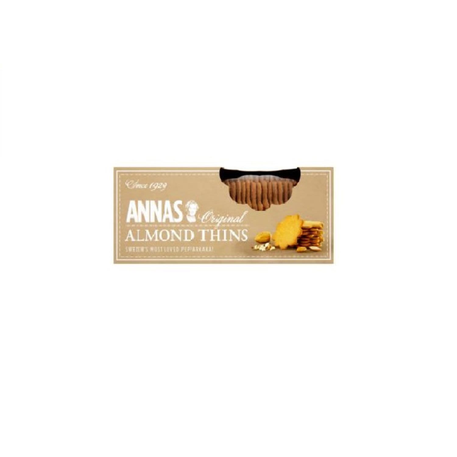 Anna's Almond Thins, 150 Gram