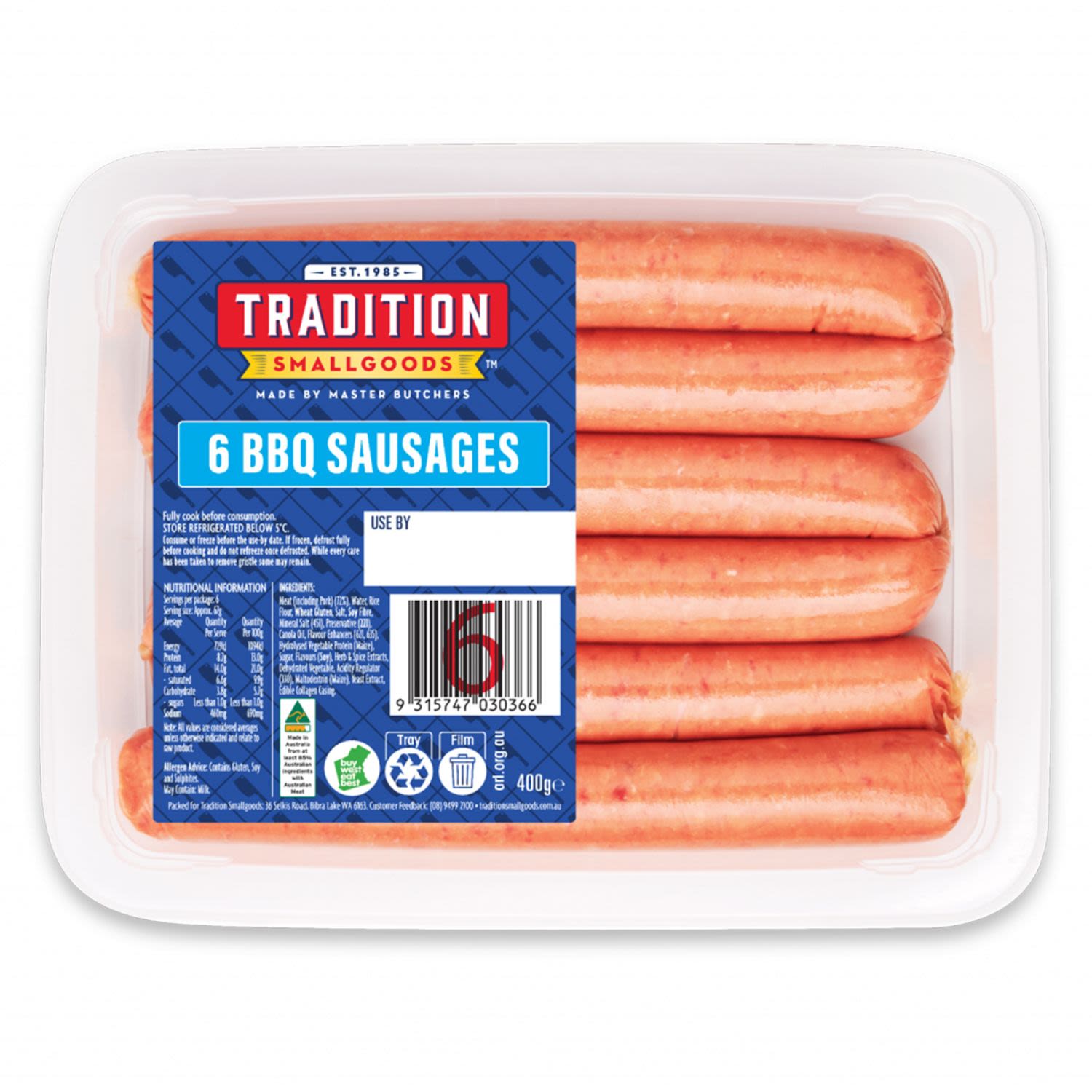 Tradition Smallgoods 400g
