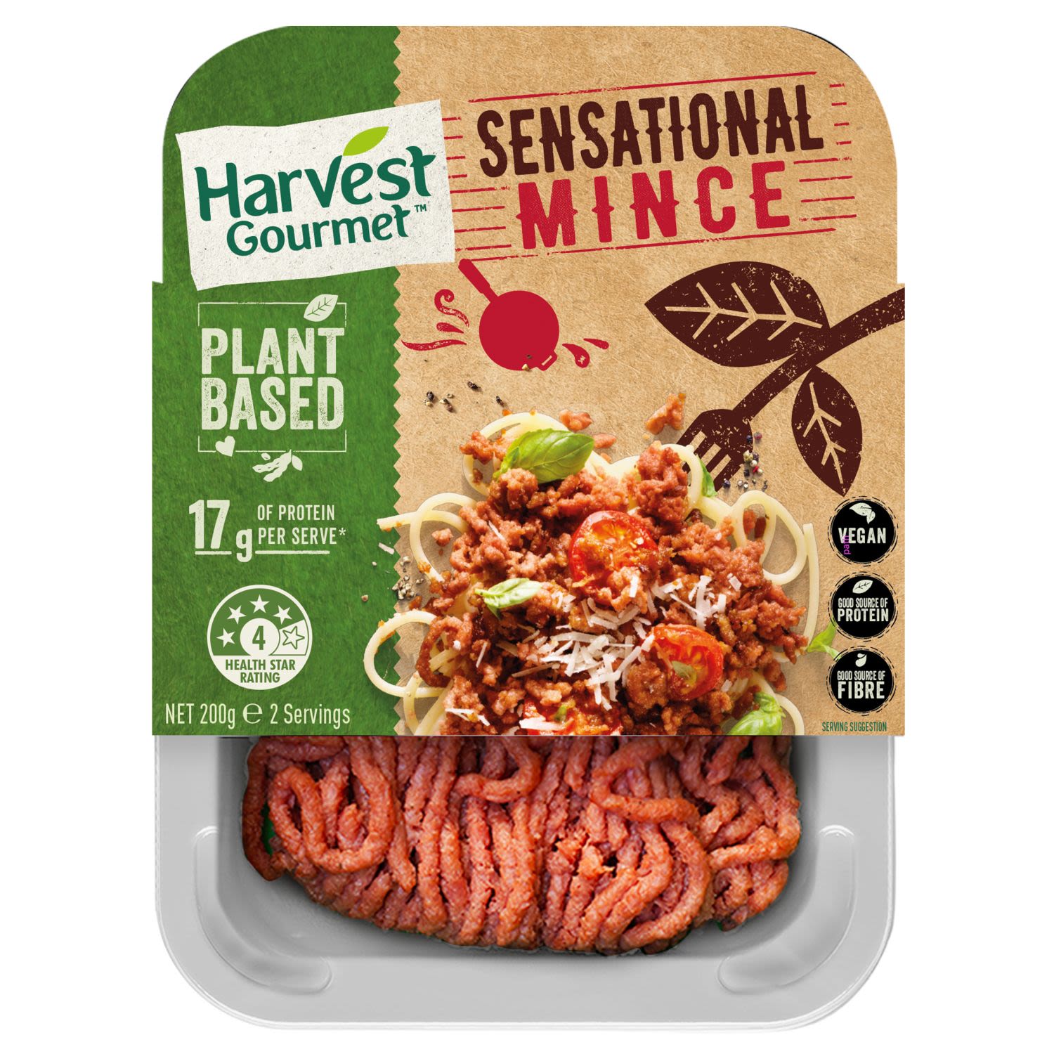 Harvest Gourmet Mince Incredible, 200 Gram
