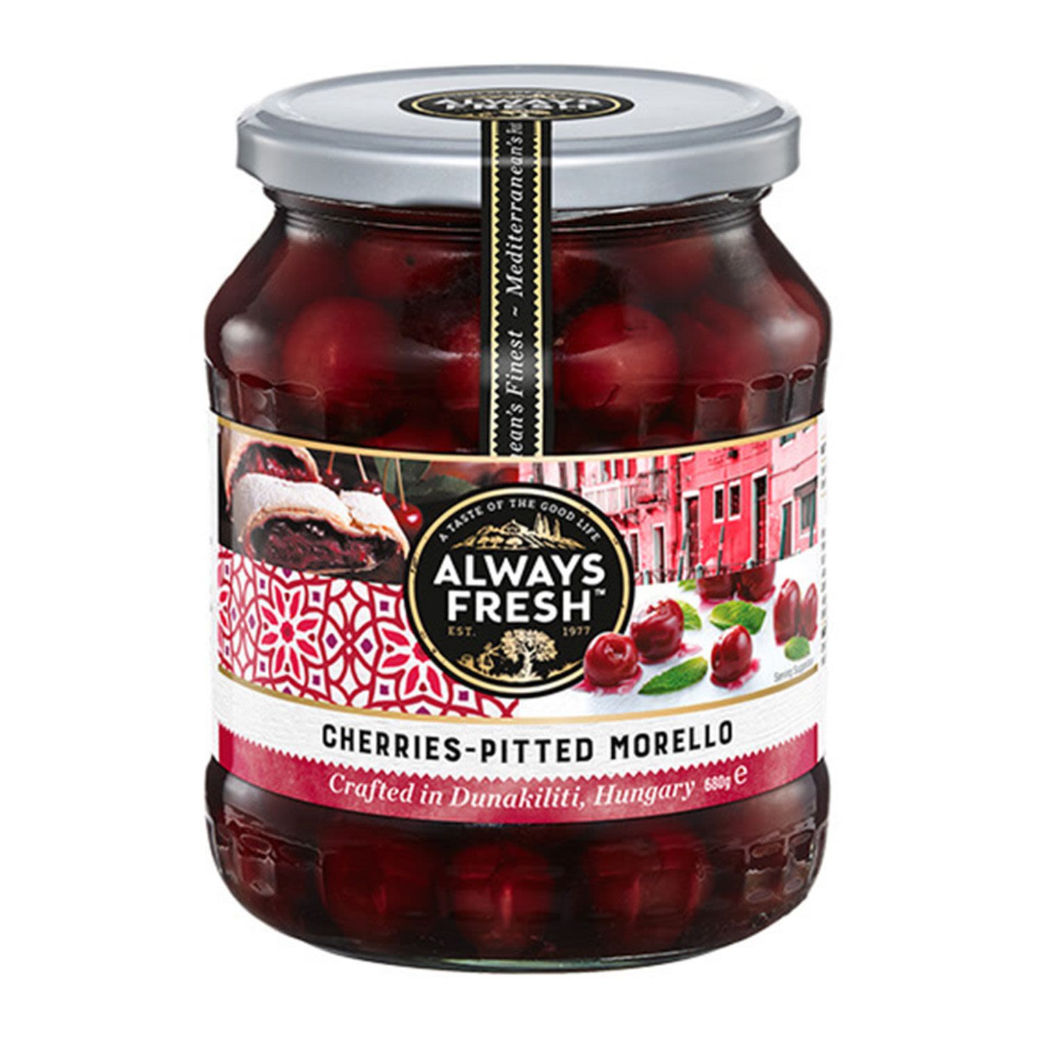 Always Fresh Sour Pitted Cherries, 680 Gram