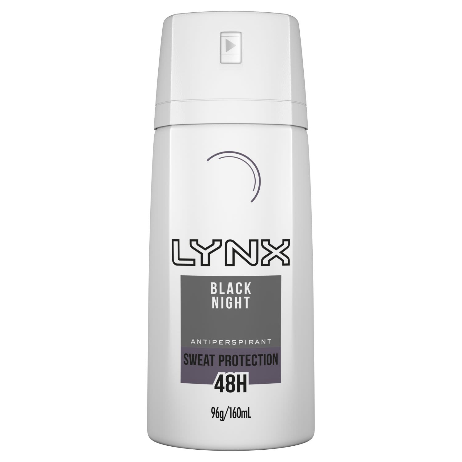 Lynx Men Antiperspirant Aerosol Deodorant Black Night, 160 Millilitre