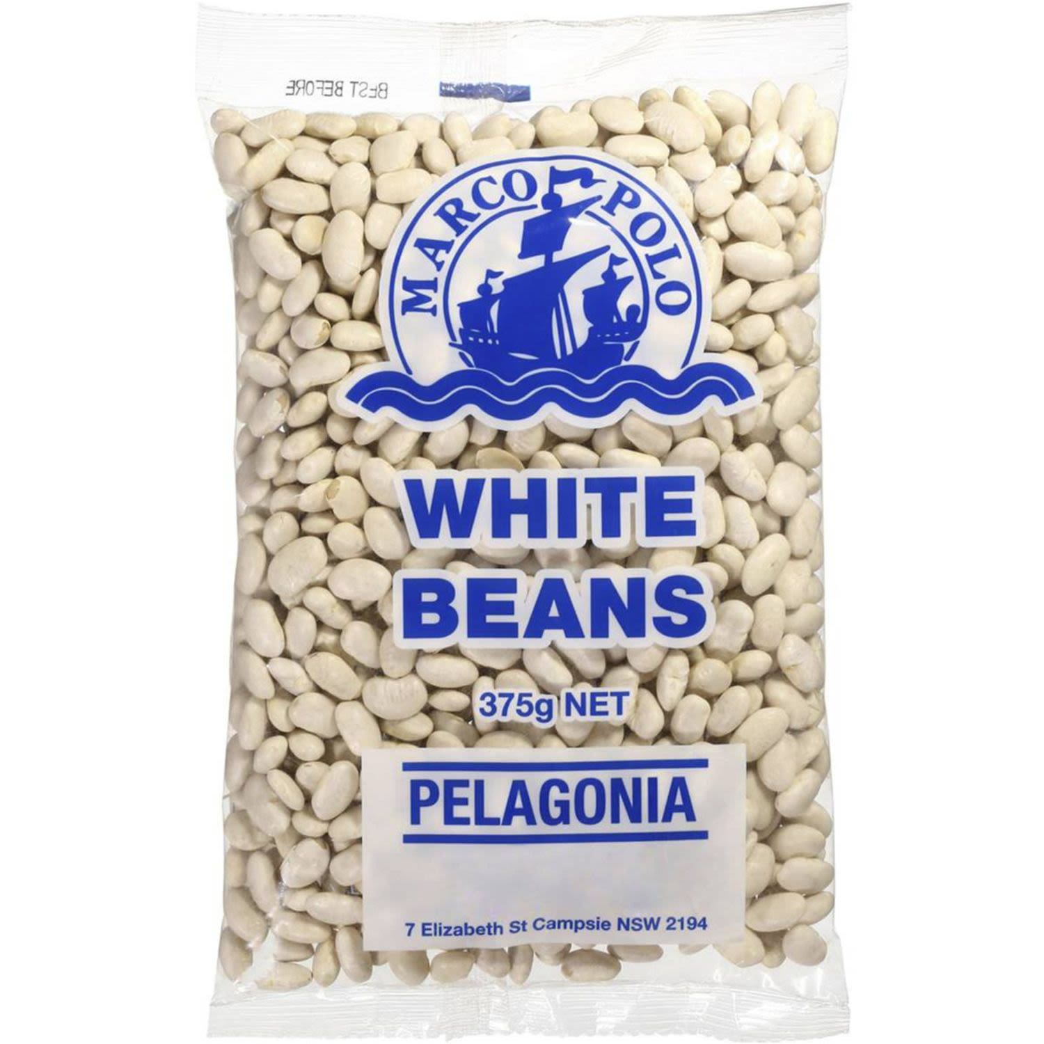 Marco Polo European Foods White Beans, 375 Gram