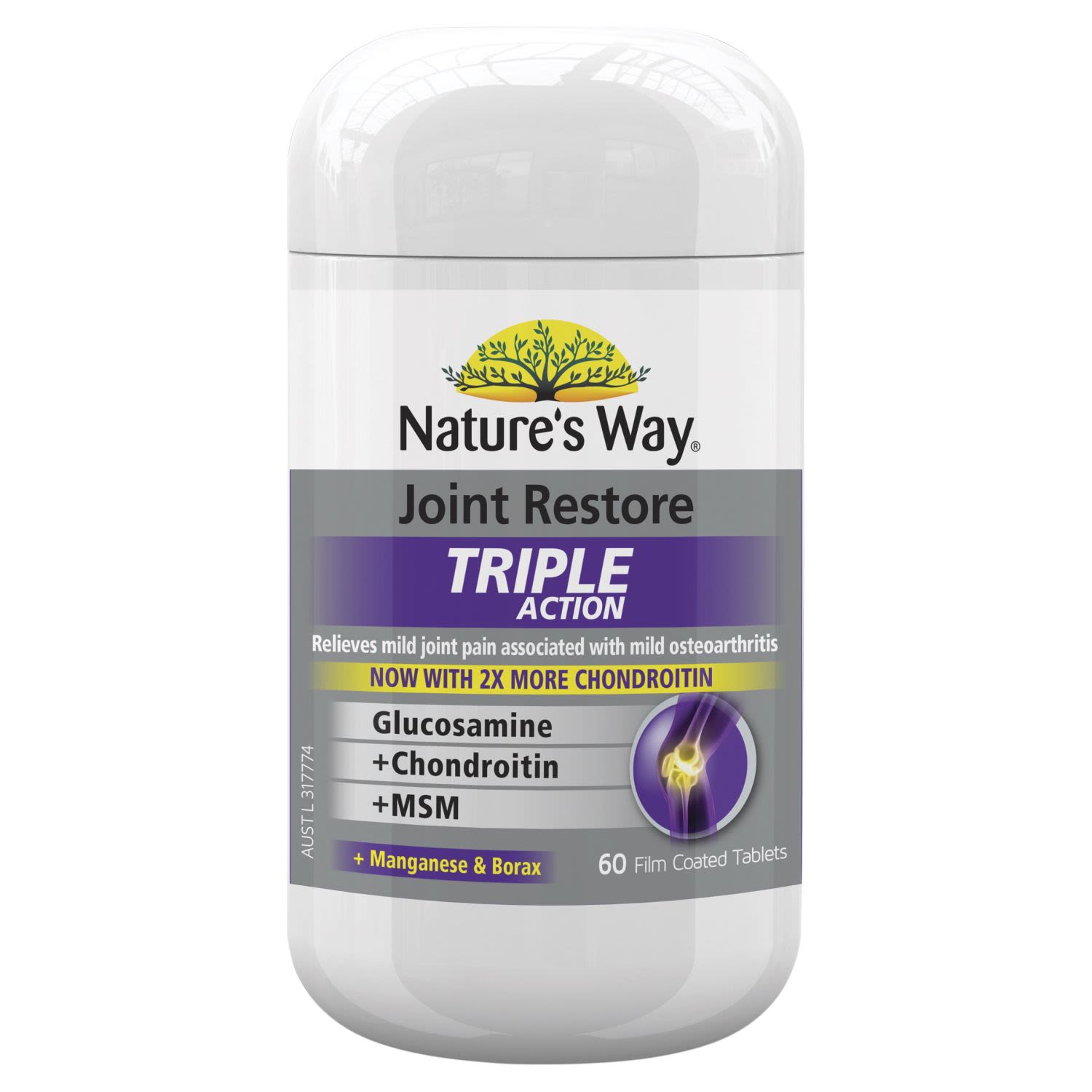Nature's Way Joint Restore Triple Action, 60 Each