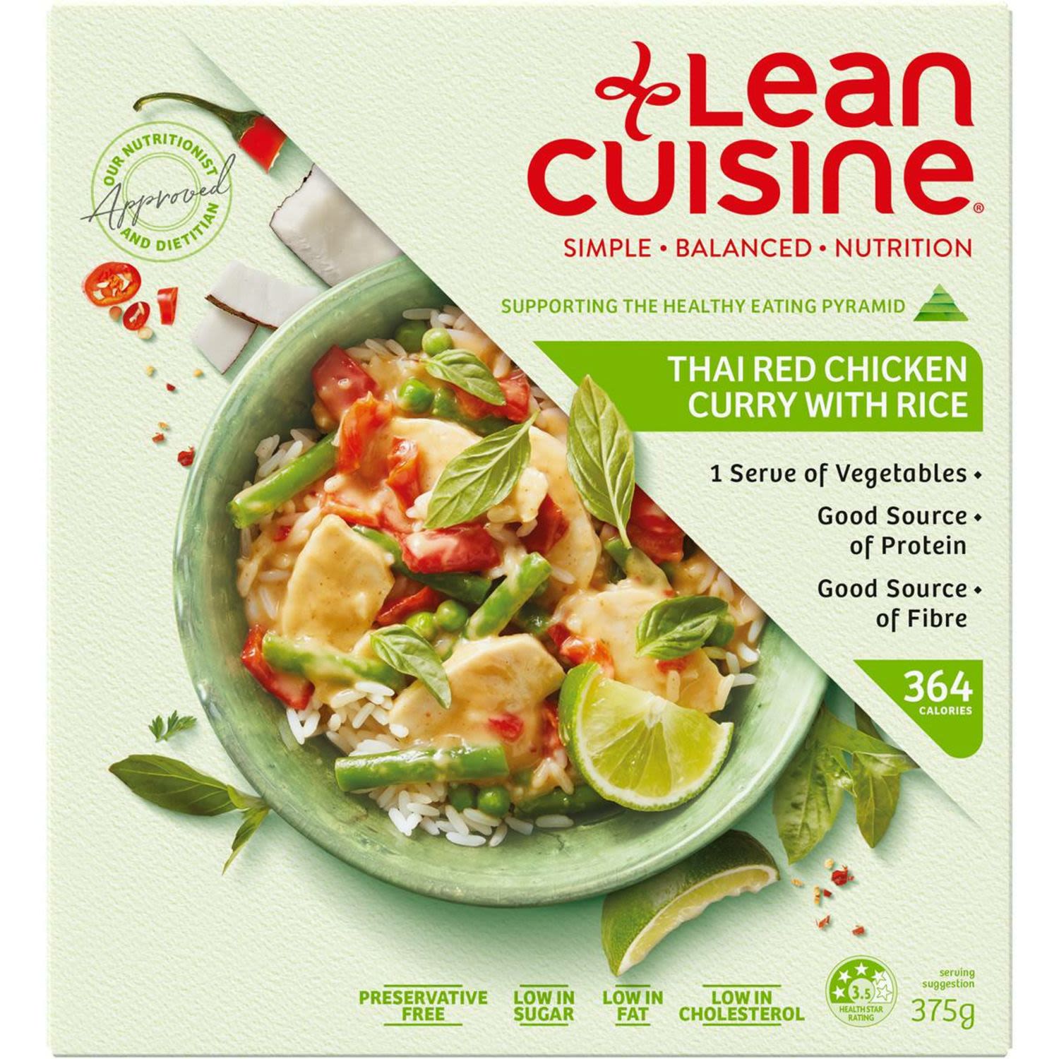 Lean Cuisine Chicken Thai Red Curry