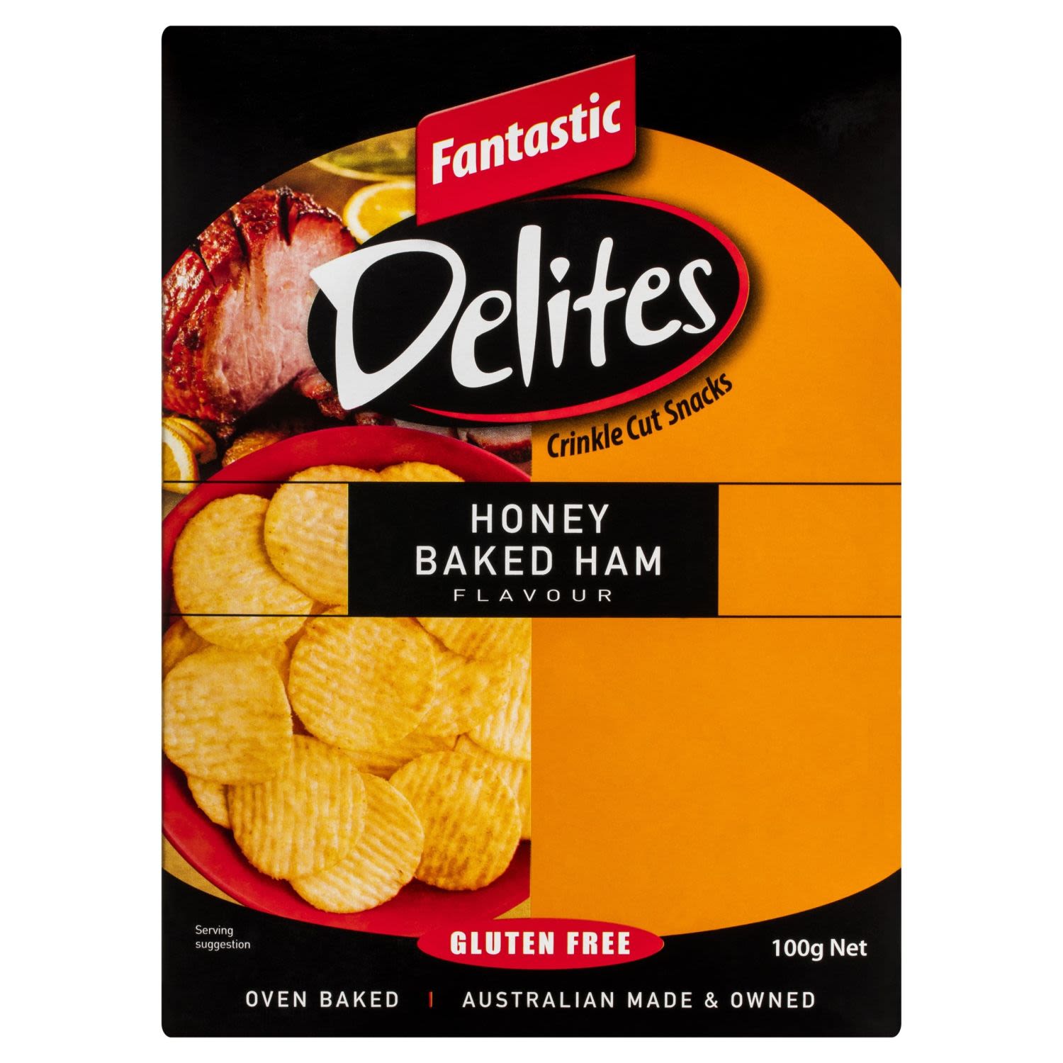 Fantastic Delites Honey Baked Ham, 100 Gram